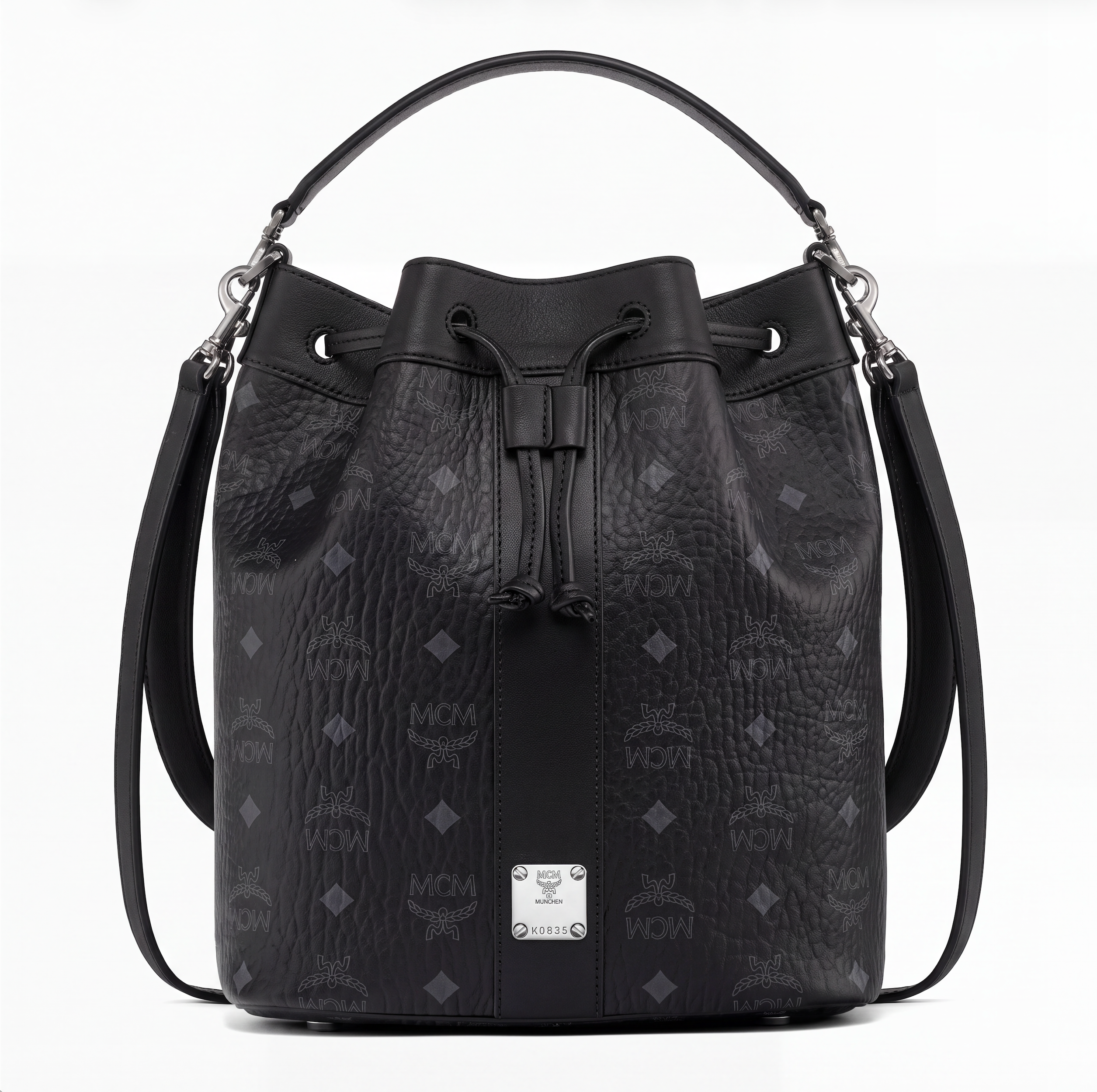 MCM Beuteltasche DESSAU IV mit Pouch Schwarz