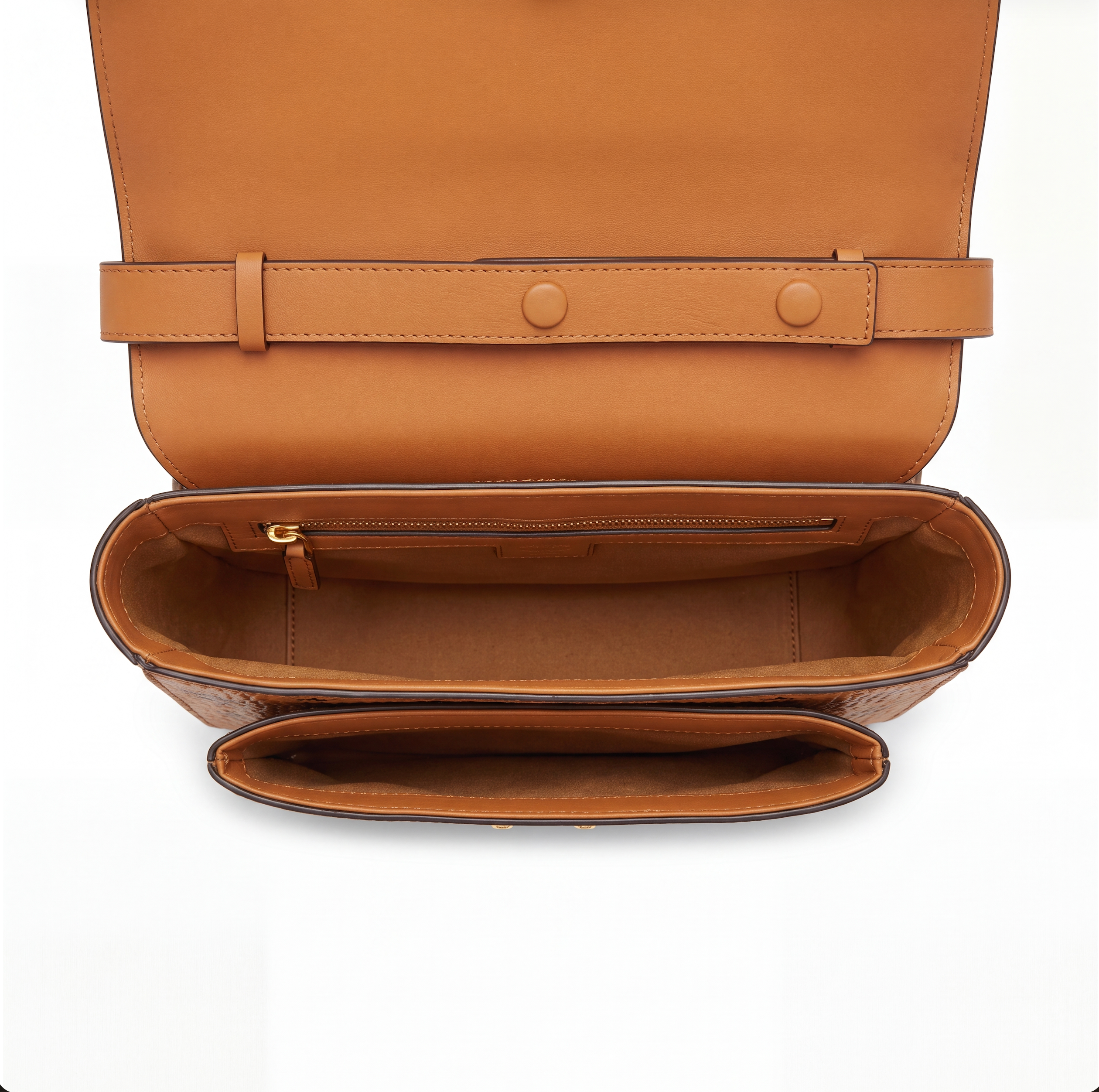MCM Tracy Umhängetasche Cognac Medium