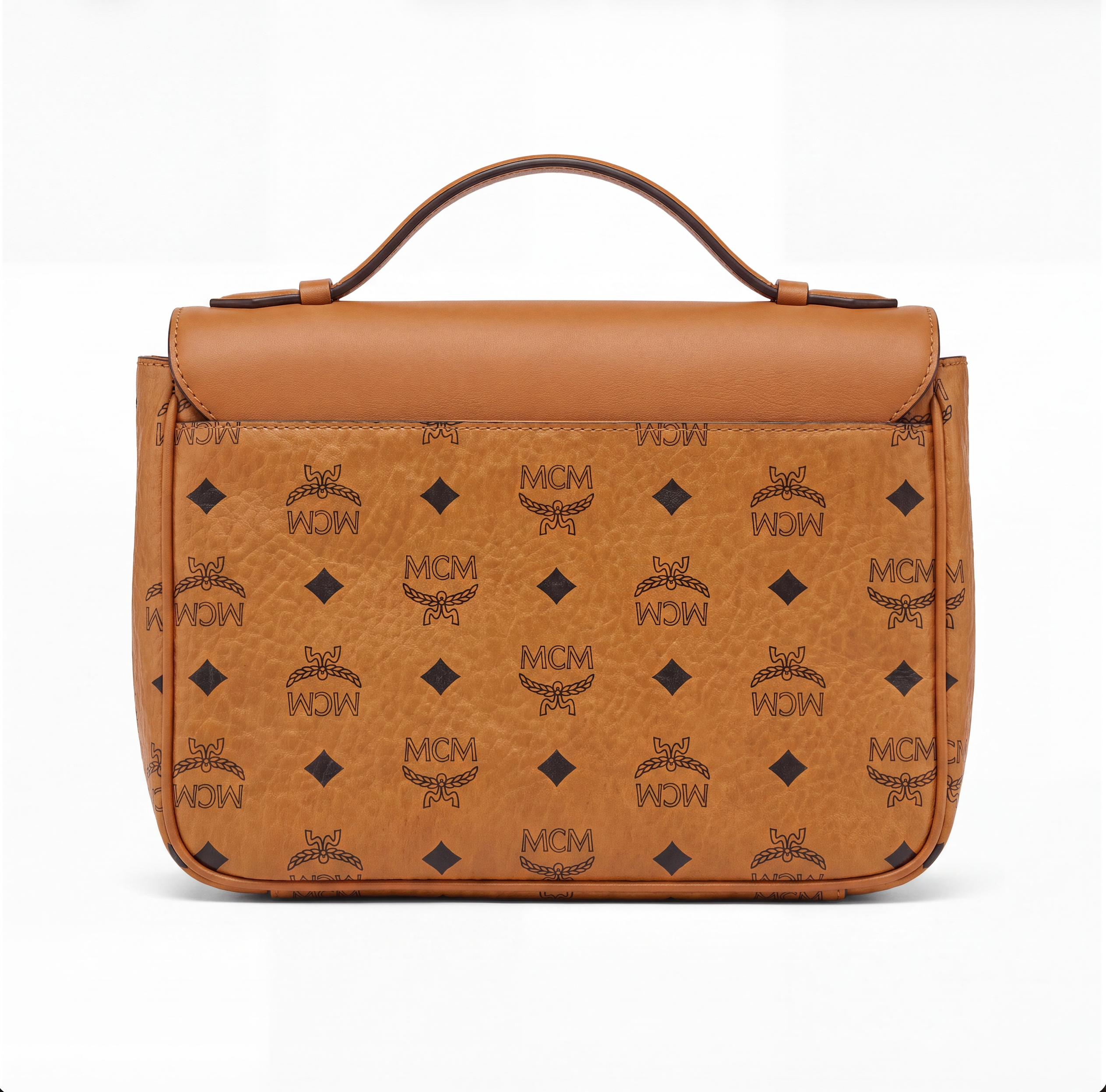 MCM Tracy Umhängetasche Cognac Medium
