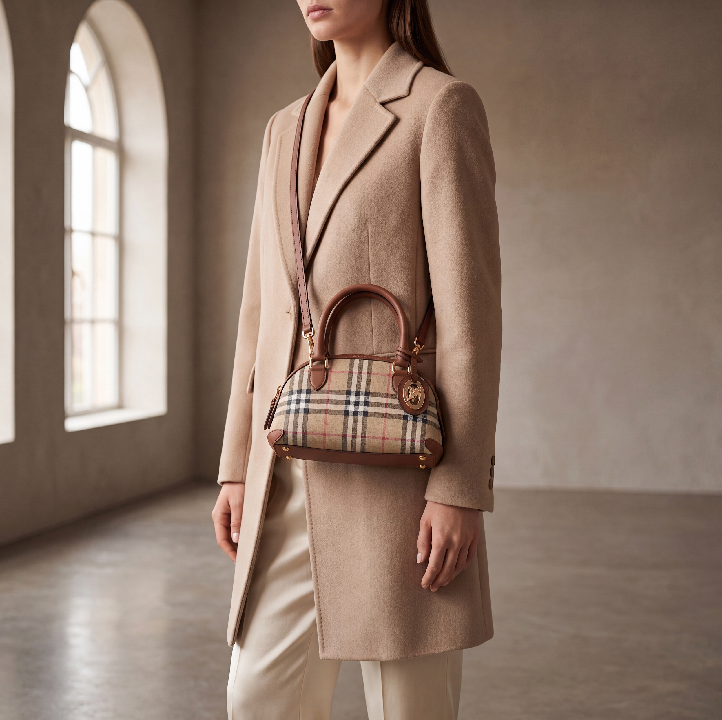 Burberry Mini Primrose Bag Beige