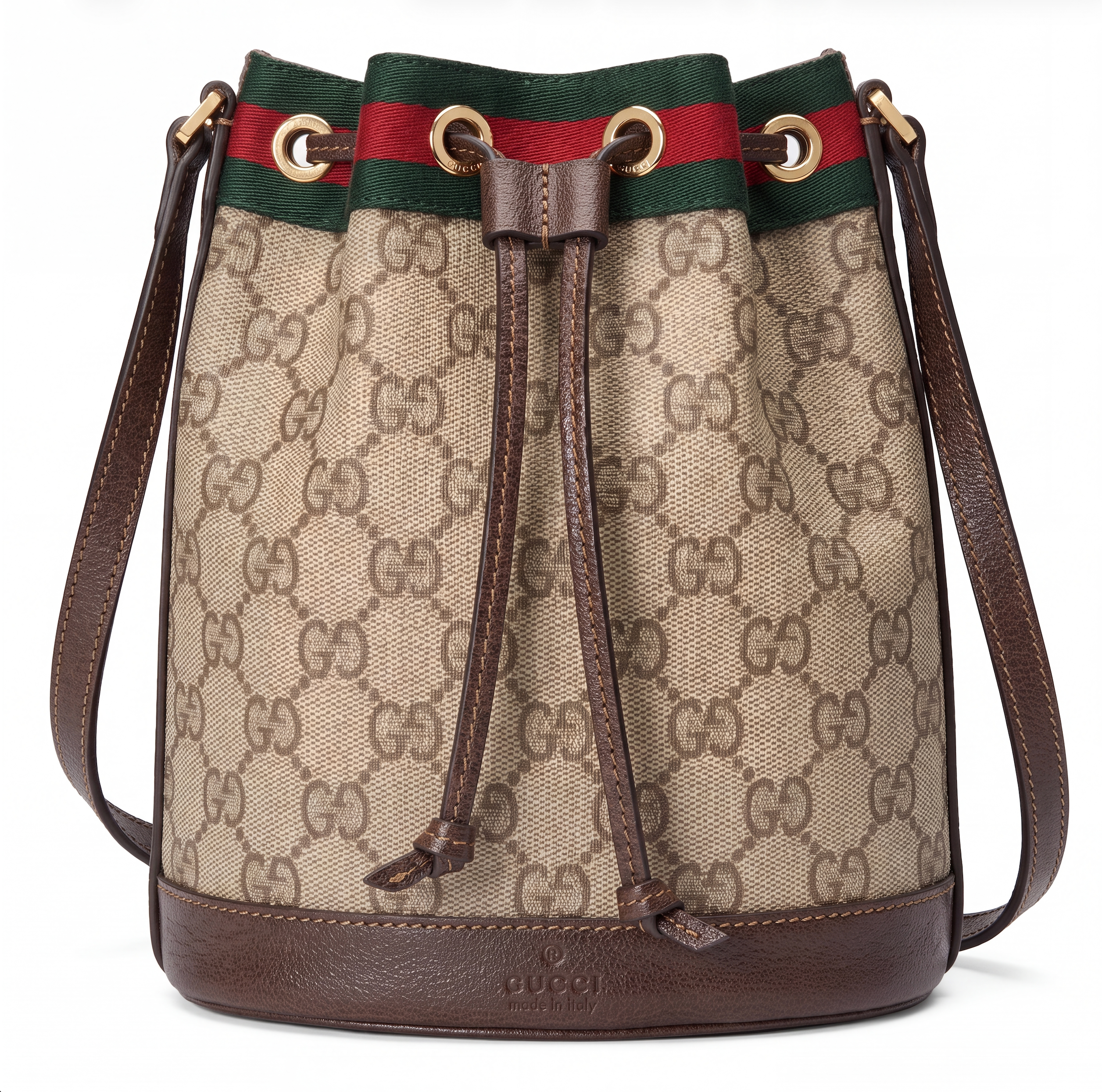 GUCCI Mini-Bucket Bag mit Web