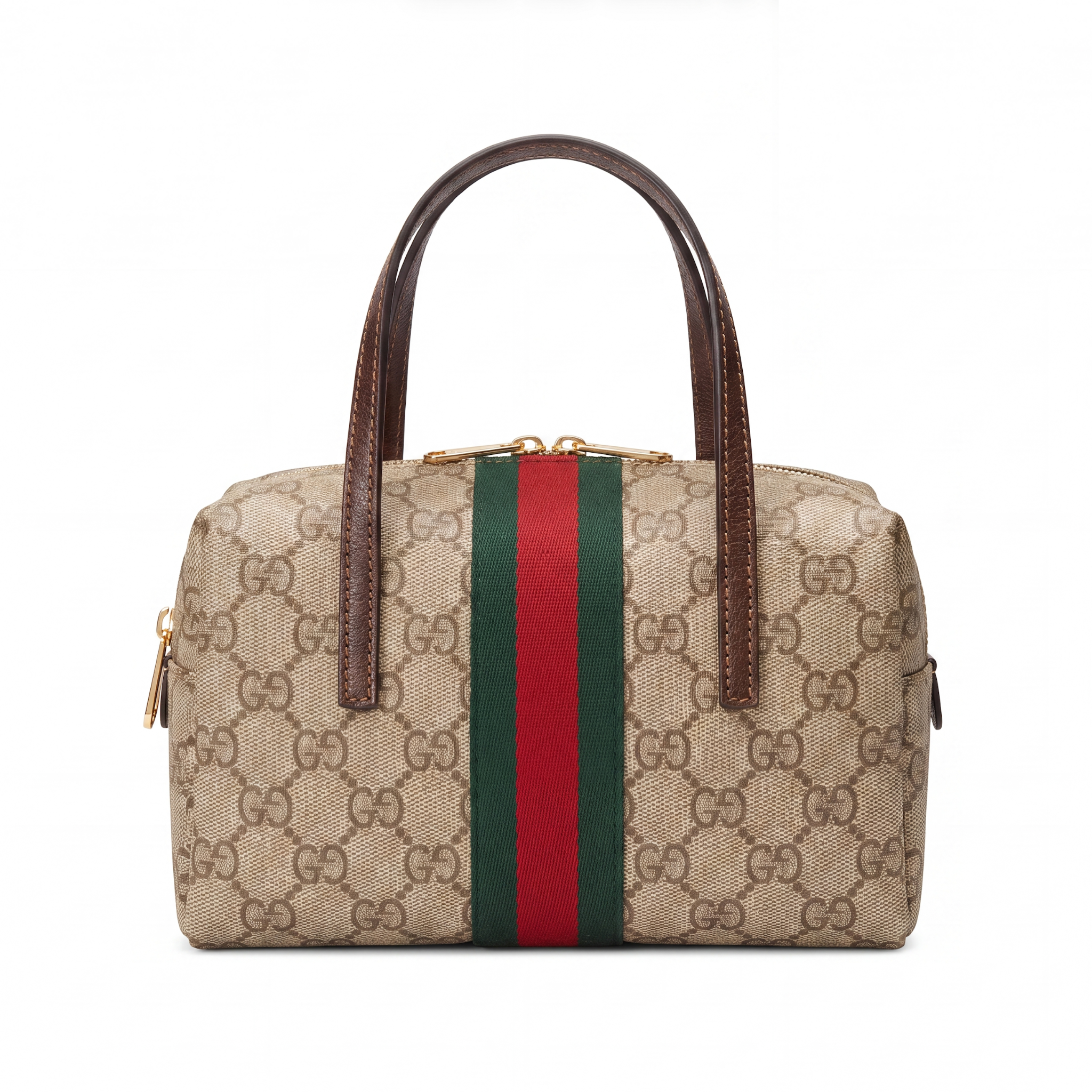 GUCCI Mini Boston Bag mit Web