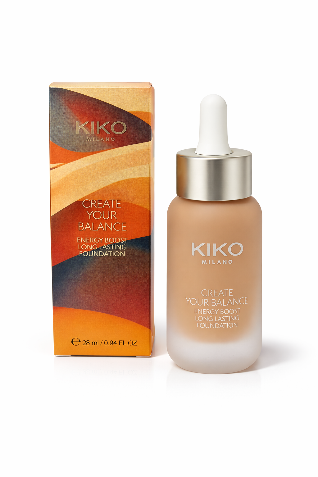 Kiko Milano Create Your Balance Long Lasting Foundation - 04 Honey 28 ml
