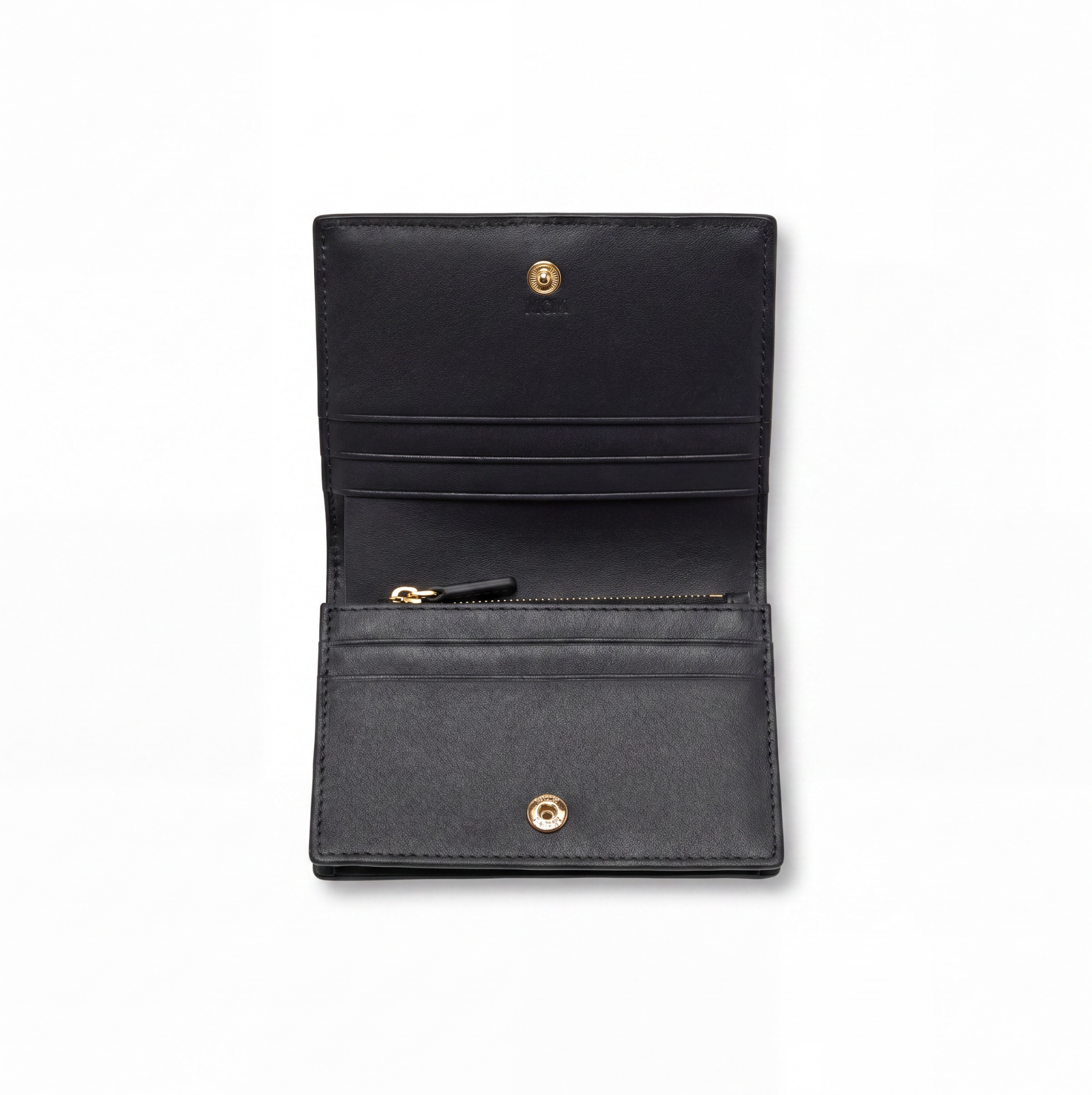 MCM Tracy Kartenetui in Visetos Mini Schwarz