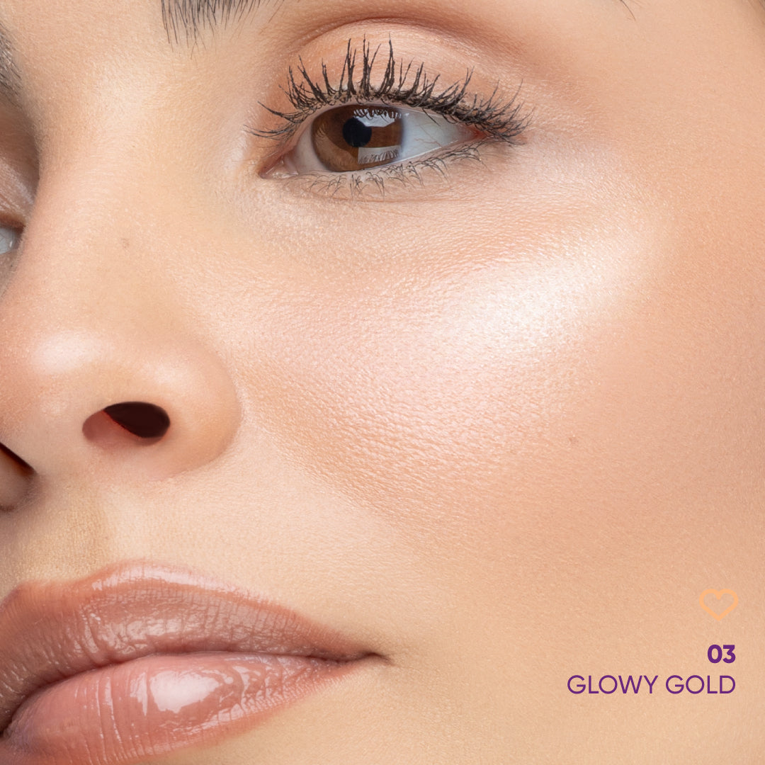 Nejha Beauty Glassy Highlighter Balm - 03 Glowy Gold