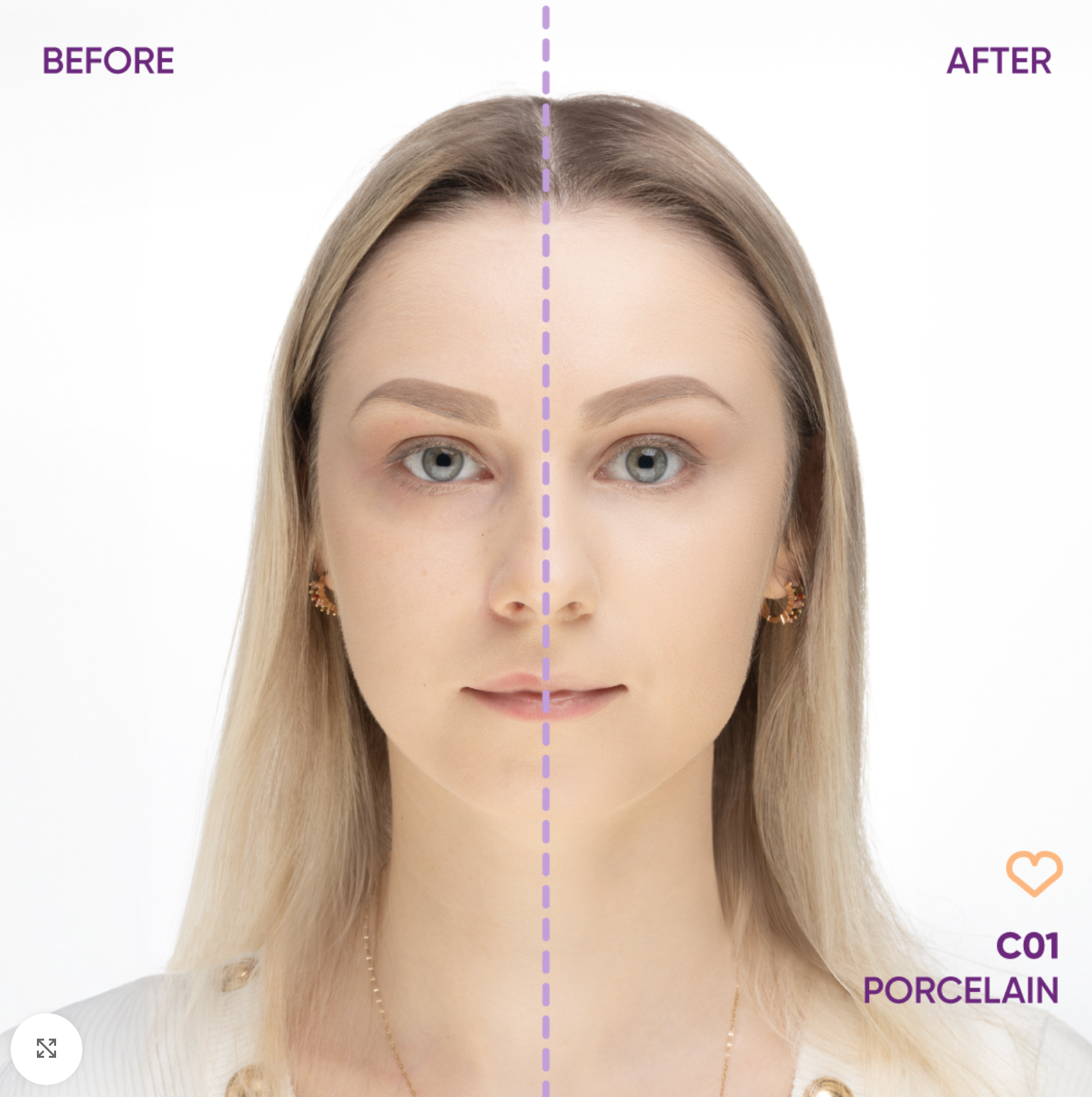 Nejha Beauty Matt of Course - Matt Foundation - C01 Porcelain