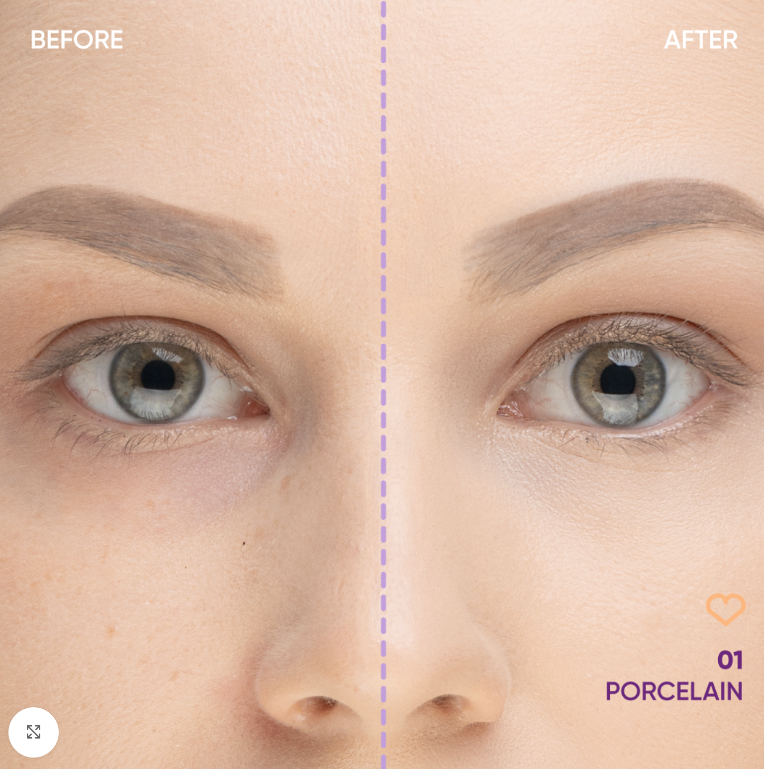 Nejha Beauty Eye and Face Corrector - 01 Porcelain