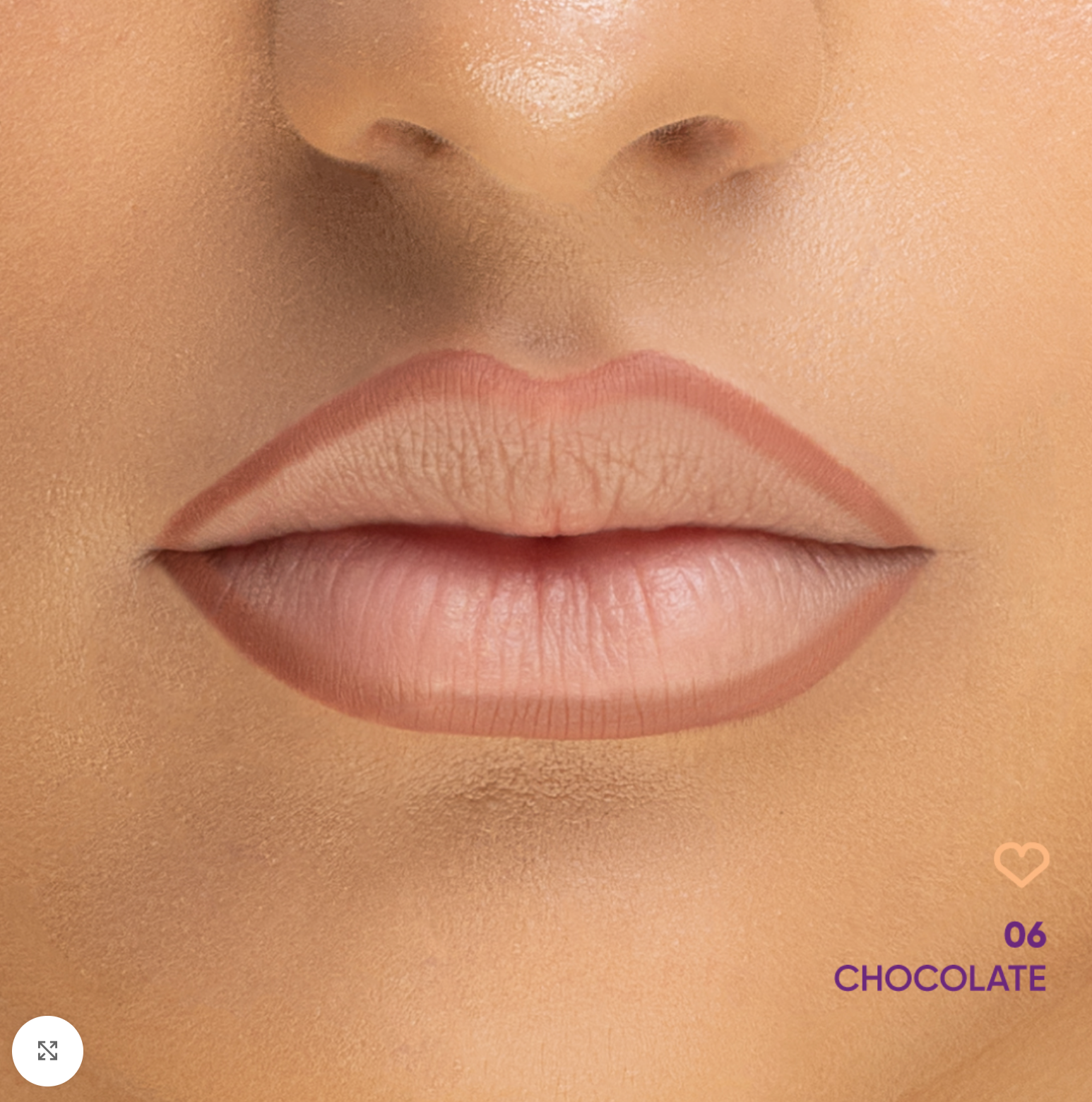 Nejha Beauty Lip Liner 06 Chocolate