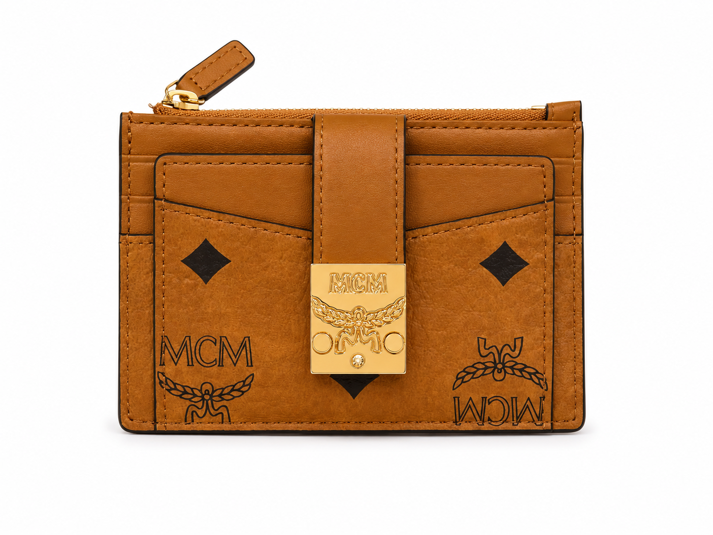 MCM Kartenetui Cognac