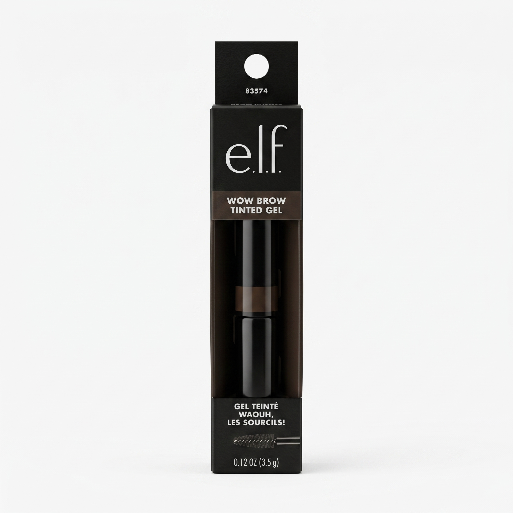 ELF WOW Brow Tinted Gel Deep Brown
