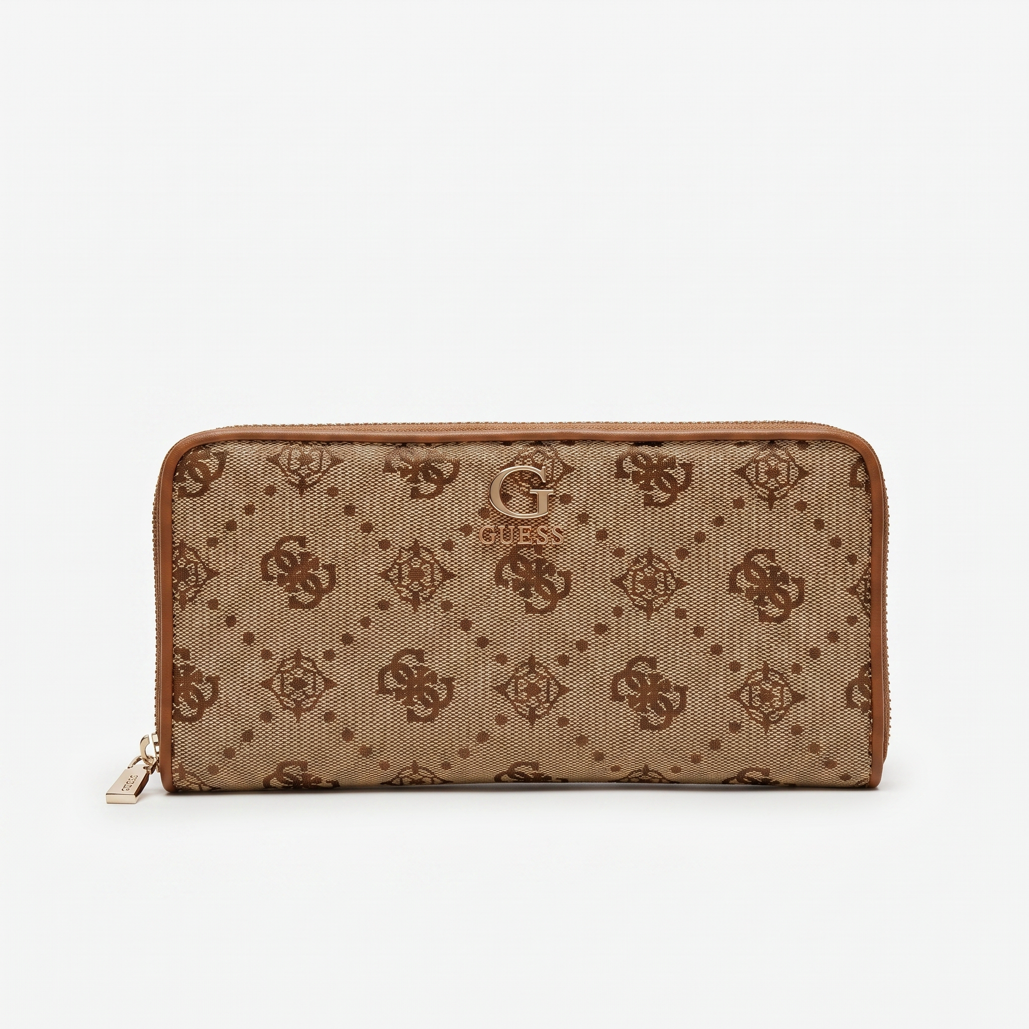 Guess Neda 4G Geldbeutel Latte Logo