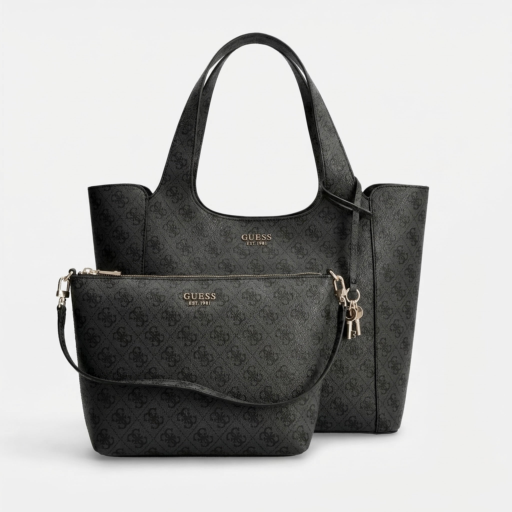 Guess Shopper Coal Logo Calista Helina 2teilig