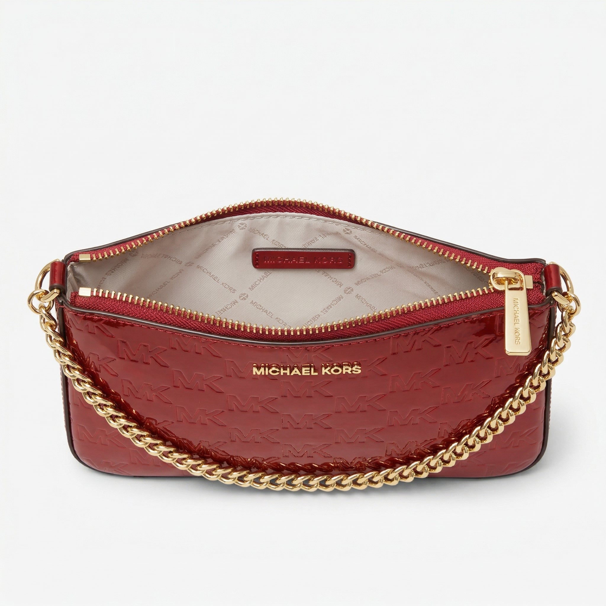 Michael Kors Taschen + Kartenetui Set Cherry