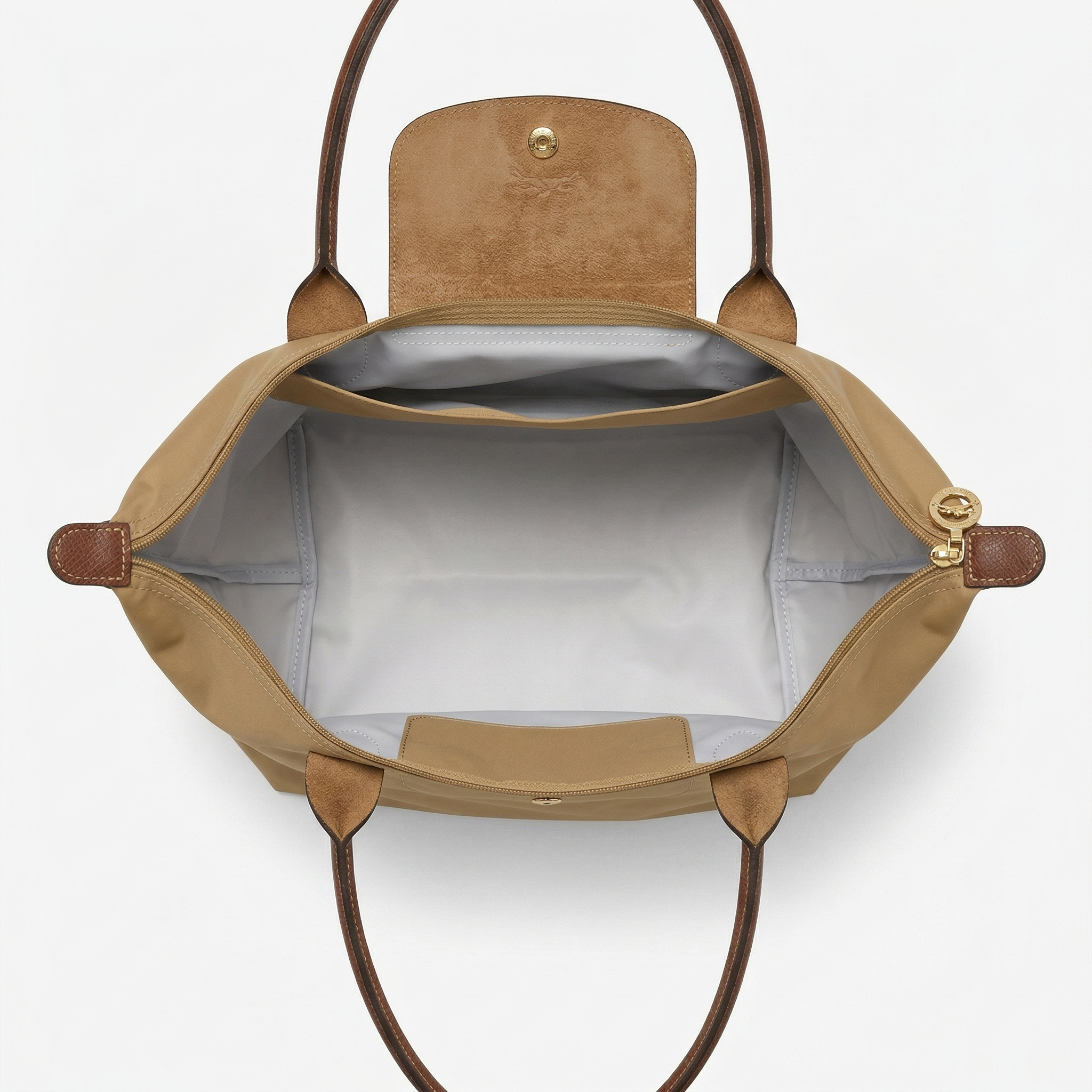 Longchamp Shopper L Le Pliage Original Gelbbraun