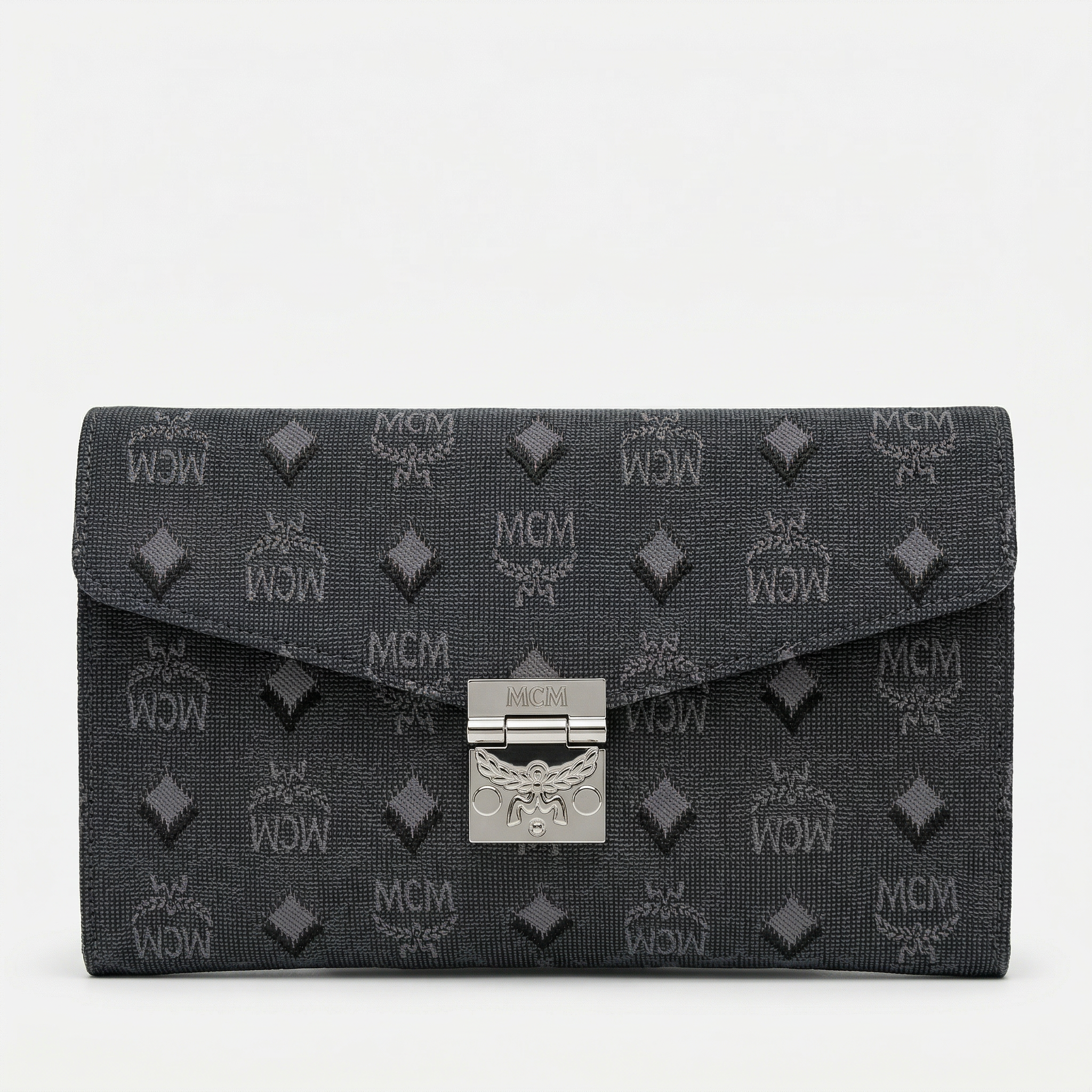 MCM Aren Crossbody Bag - Dark Grey