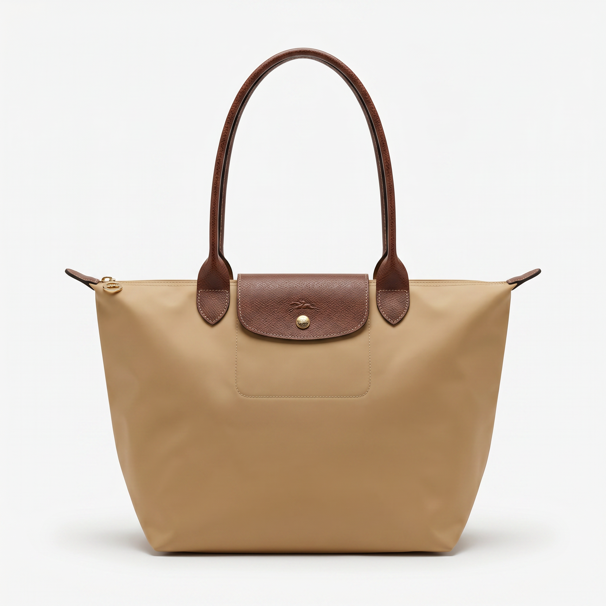 Longchamp Shopper L Le Pliage Original Gelbbraun