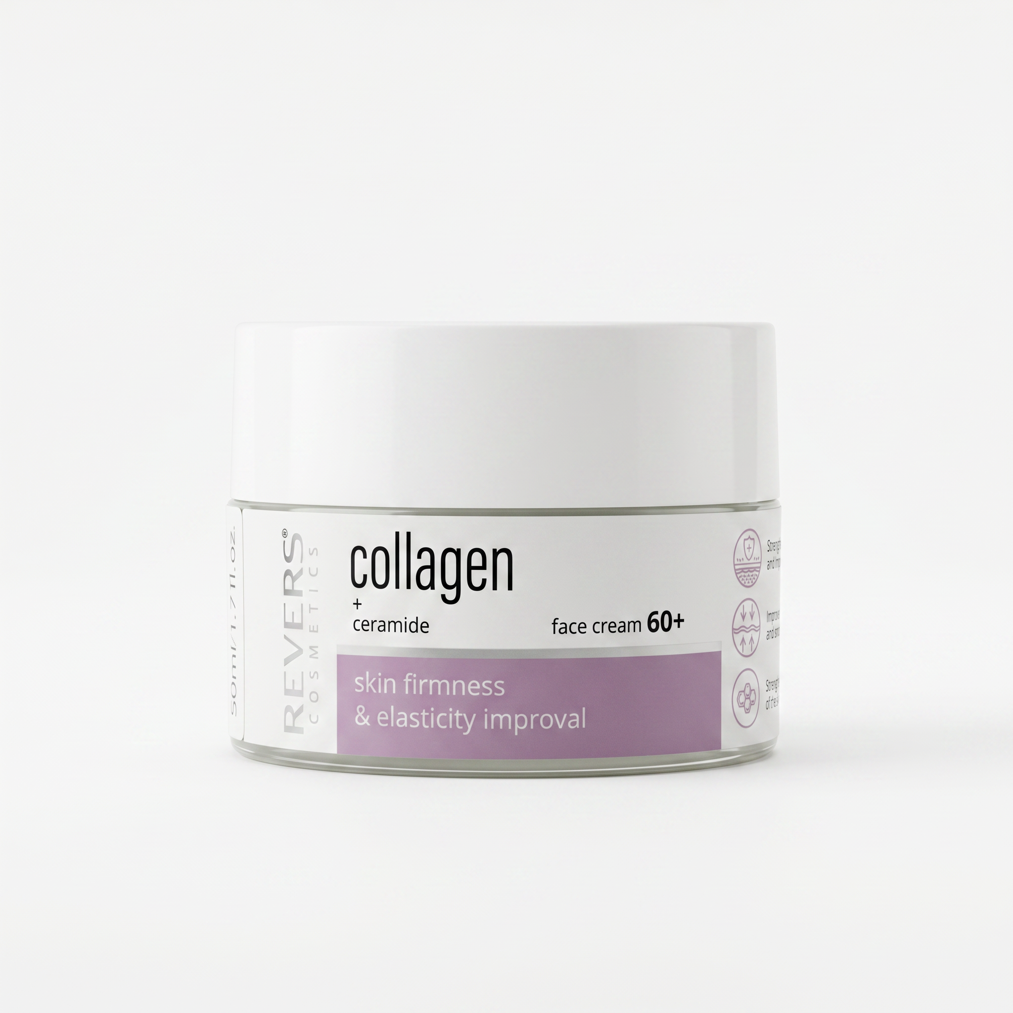 Revers Cosmetics Collagen + Ceramide Creme Gesicht 50ml