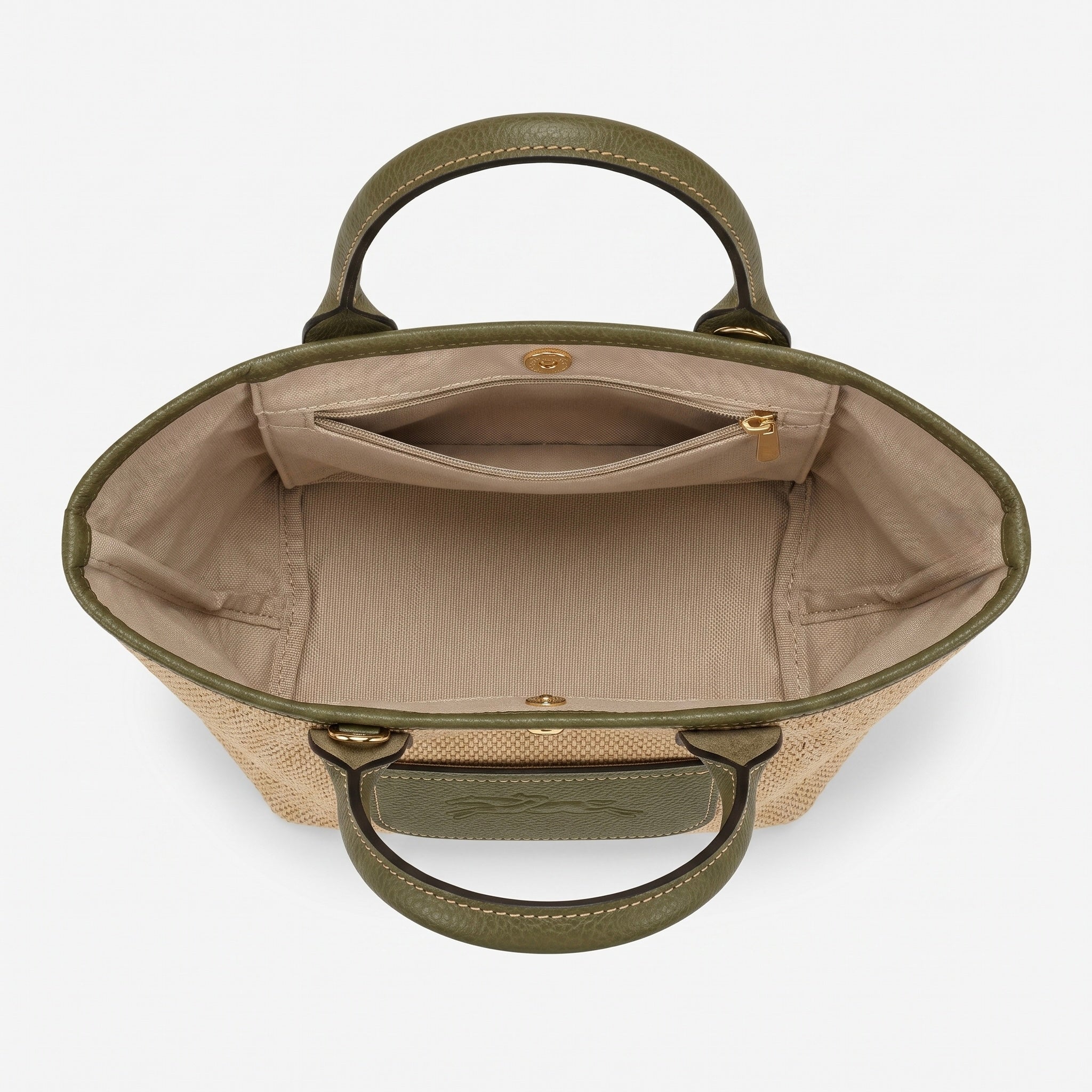 Longchamp Korbtasche L L Le Pliage Collection Artischocke