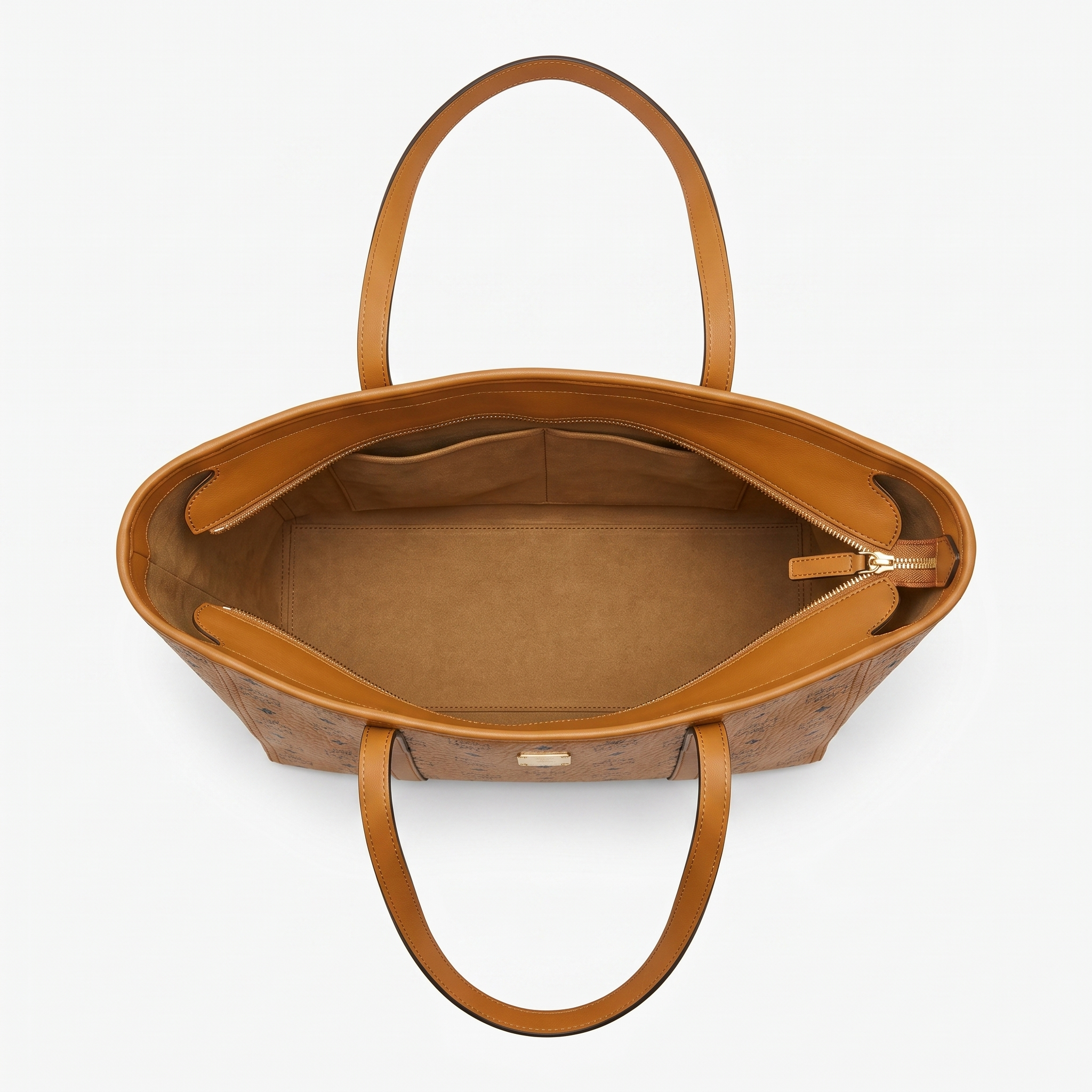 MCM Toni Shopper Medium - Cognac