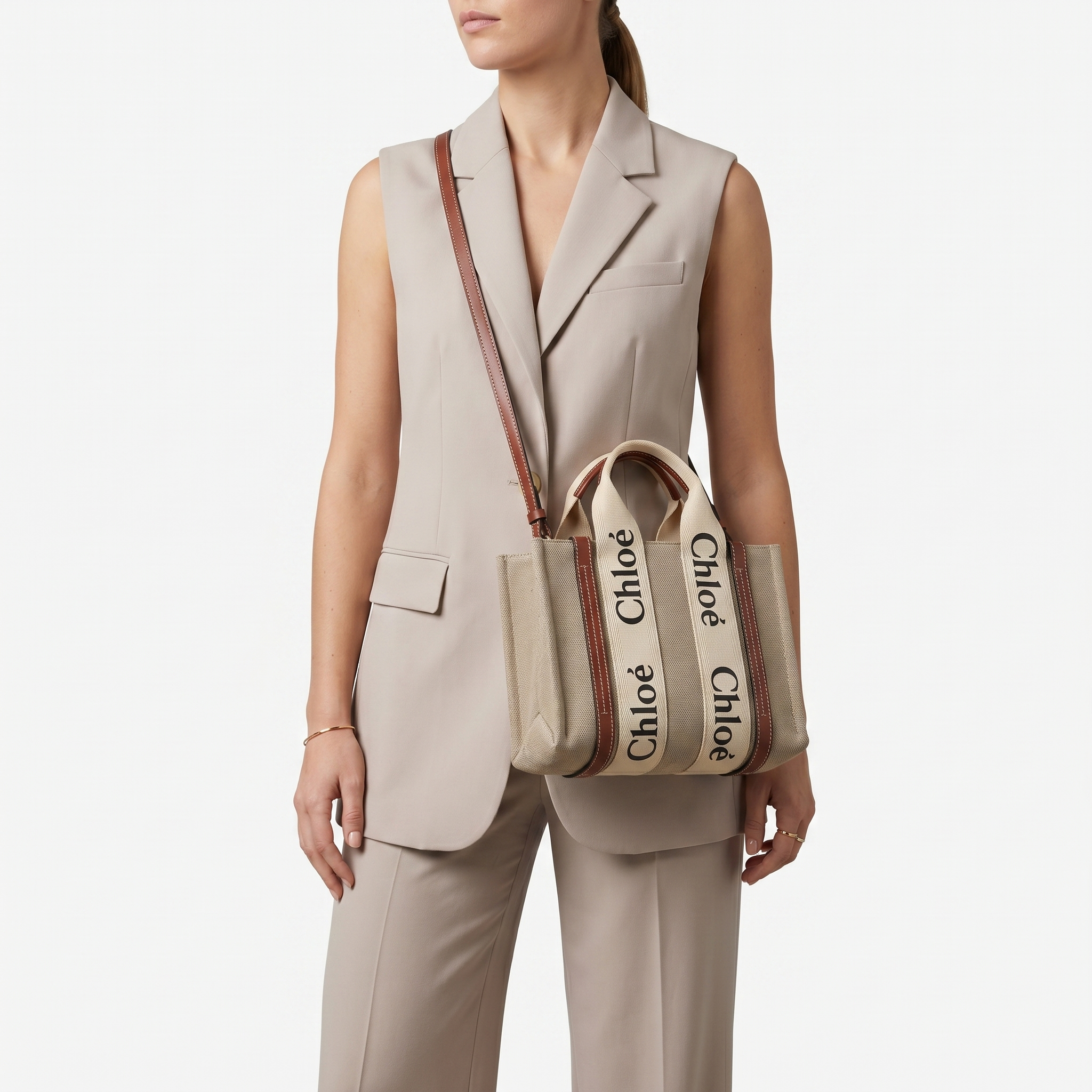 Chloe Tote Bag Small Woody