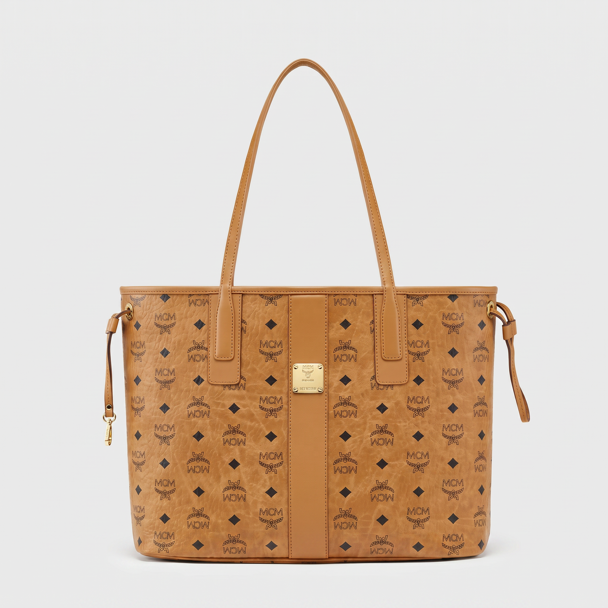 MCM Liz Wendeshopper Medium Cognac