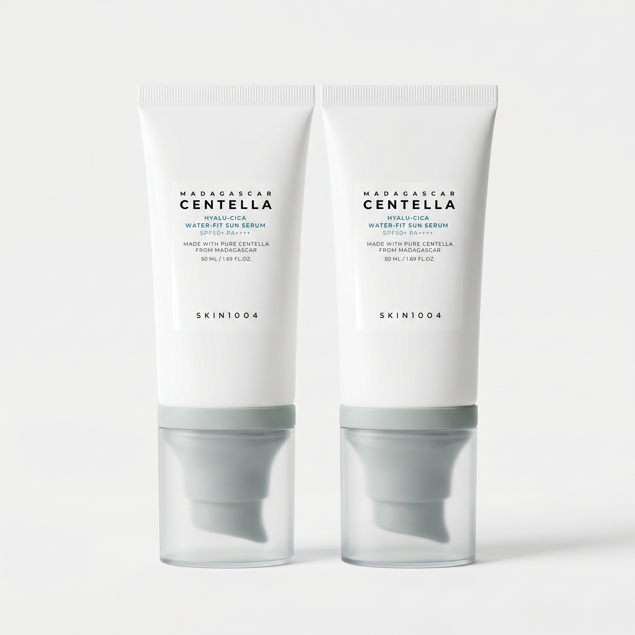 Skin1004 Madagascar Centella Hyalu Cica Water Fit Sun Serum Twin Pack SPF50+ 50ml
