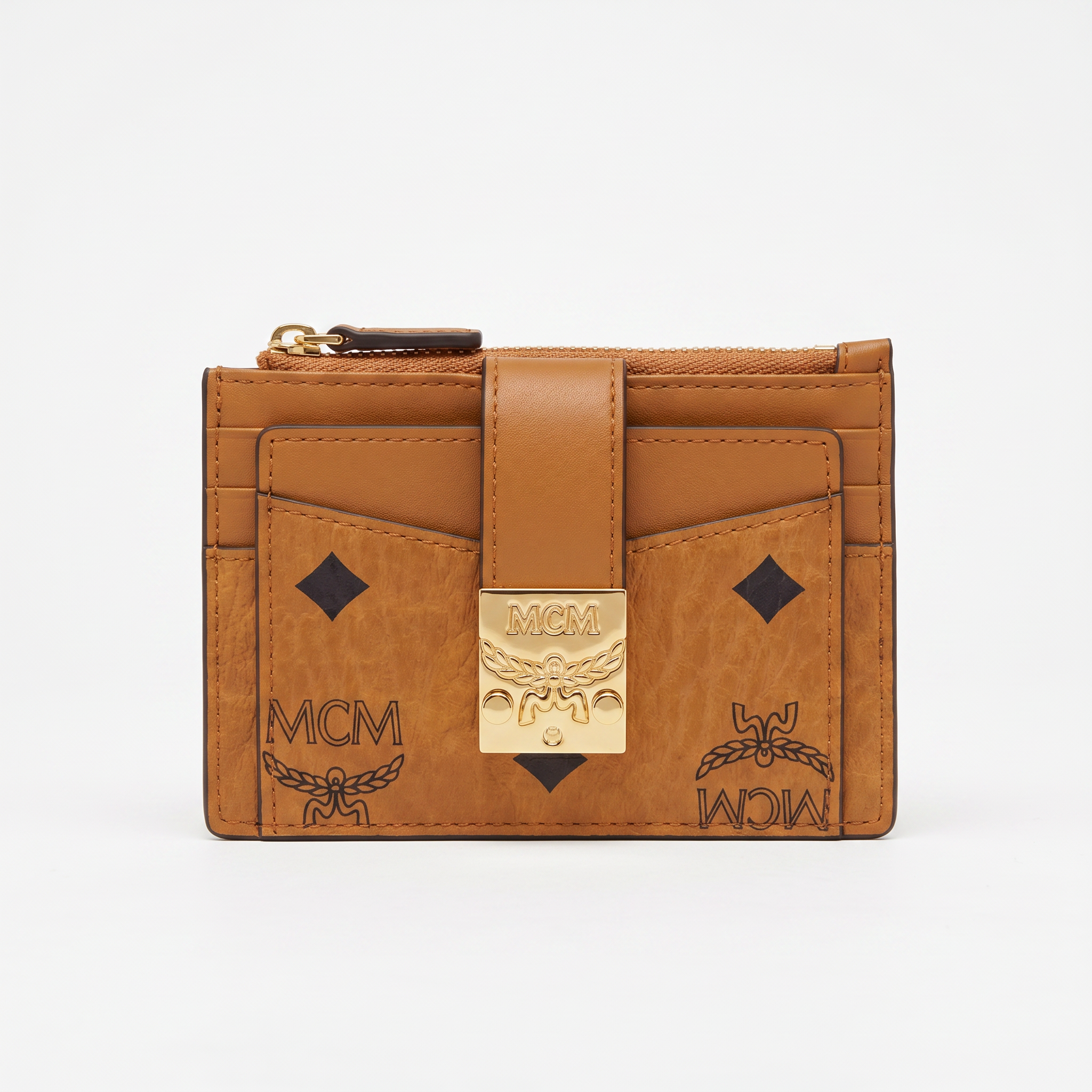 MCM Kartenetui Cognac