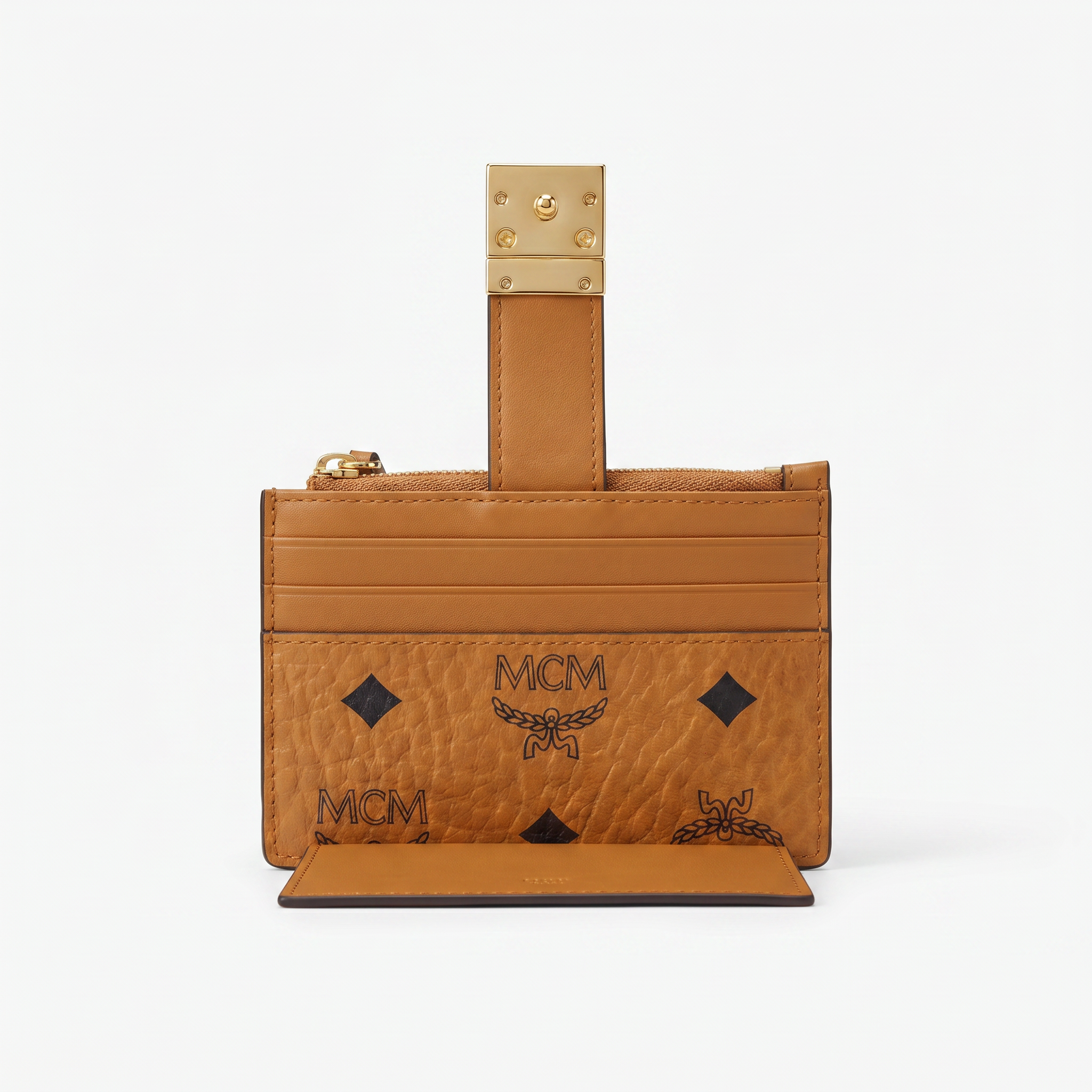 MCM Kartenetui Cognac