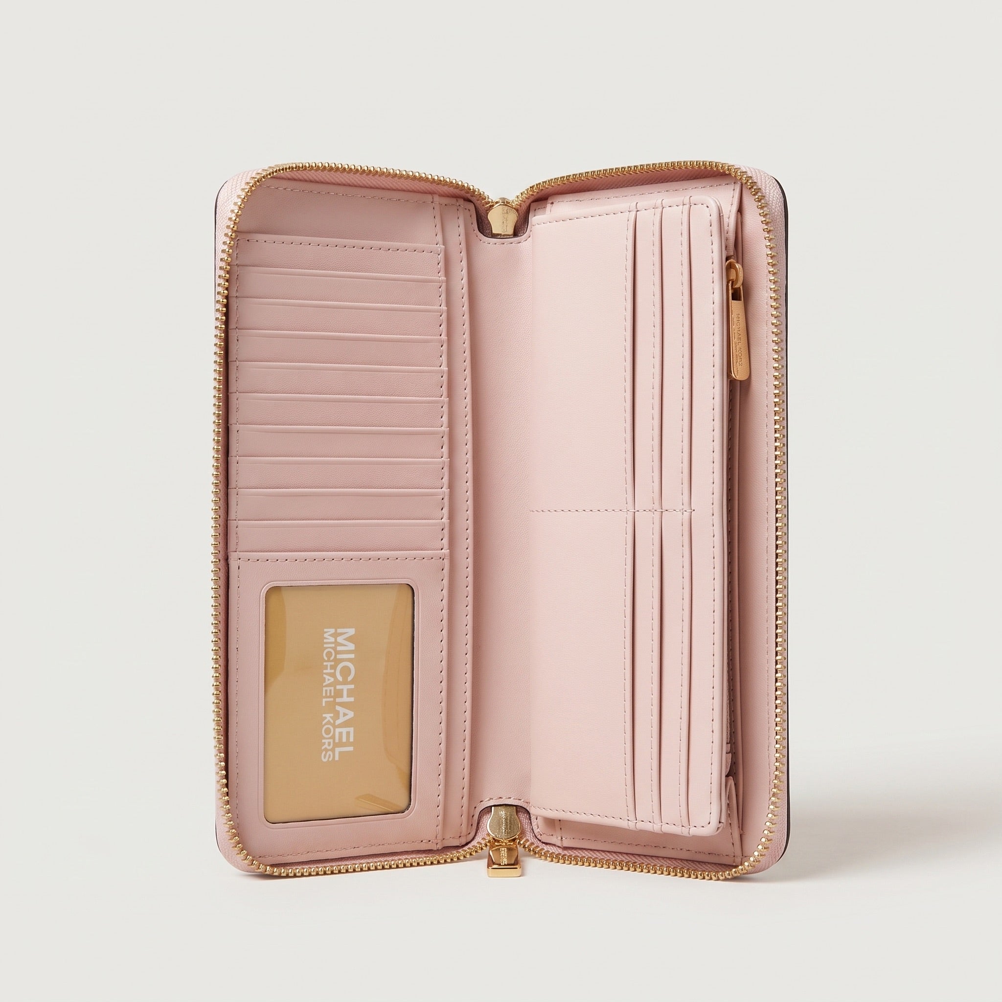 Michael Kors Jet Set Geldbeutel Powder Blush