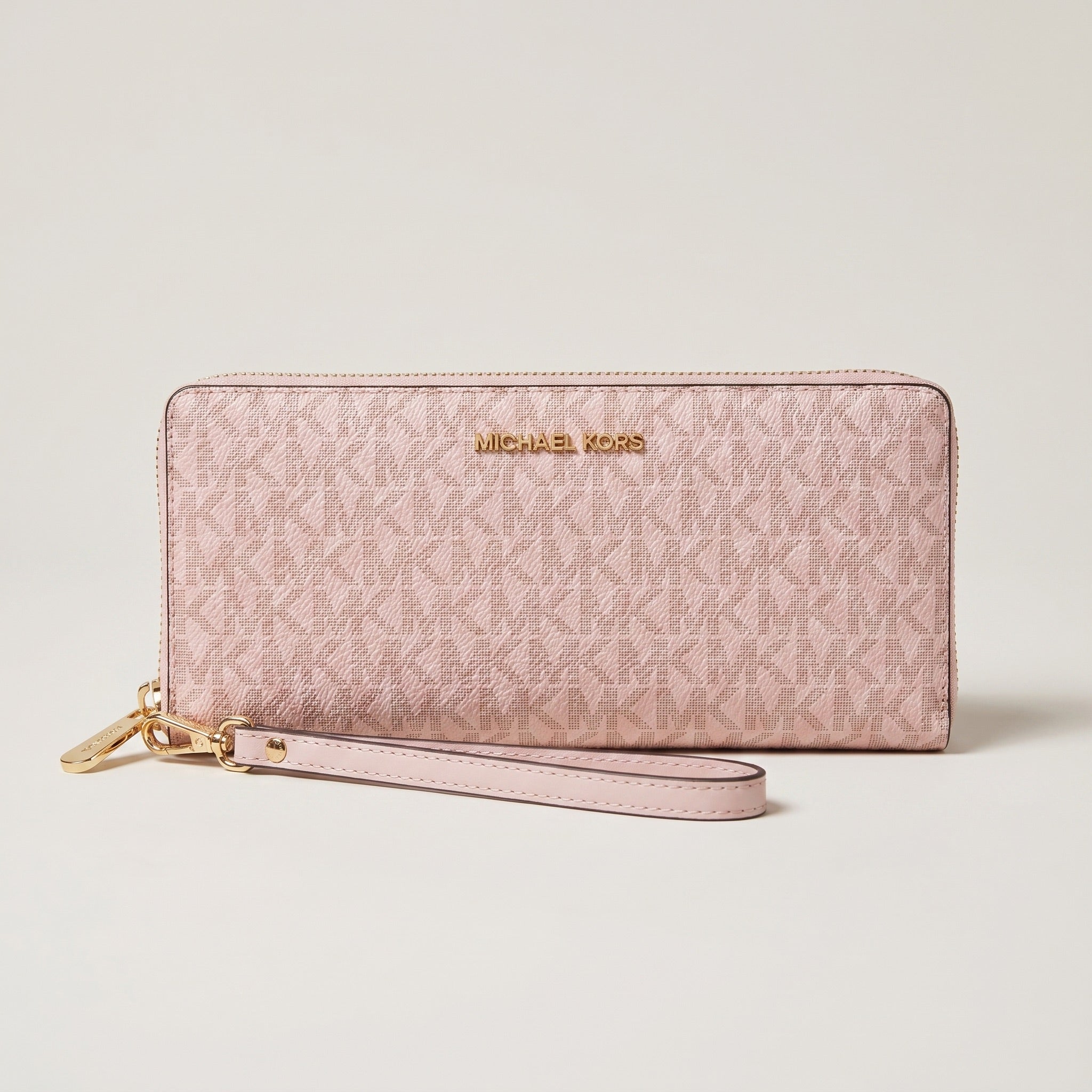 Michael Kors Jet Set Geldbeutel Powder Blush