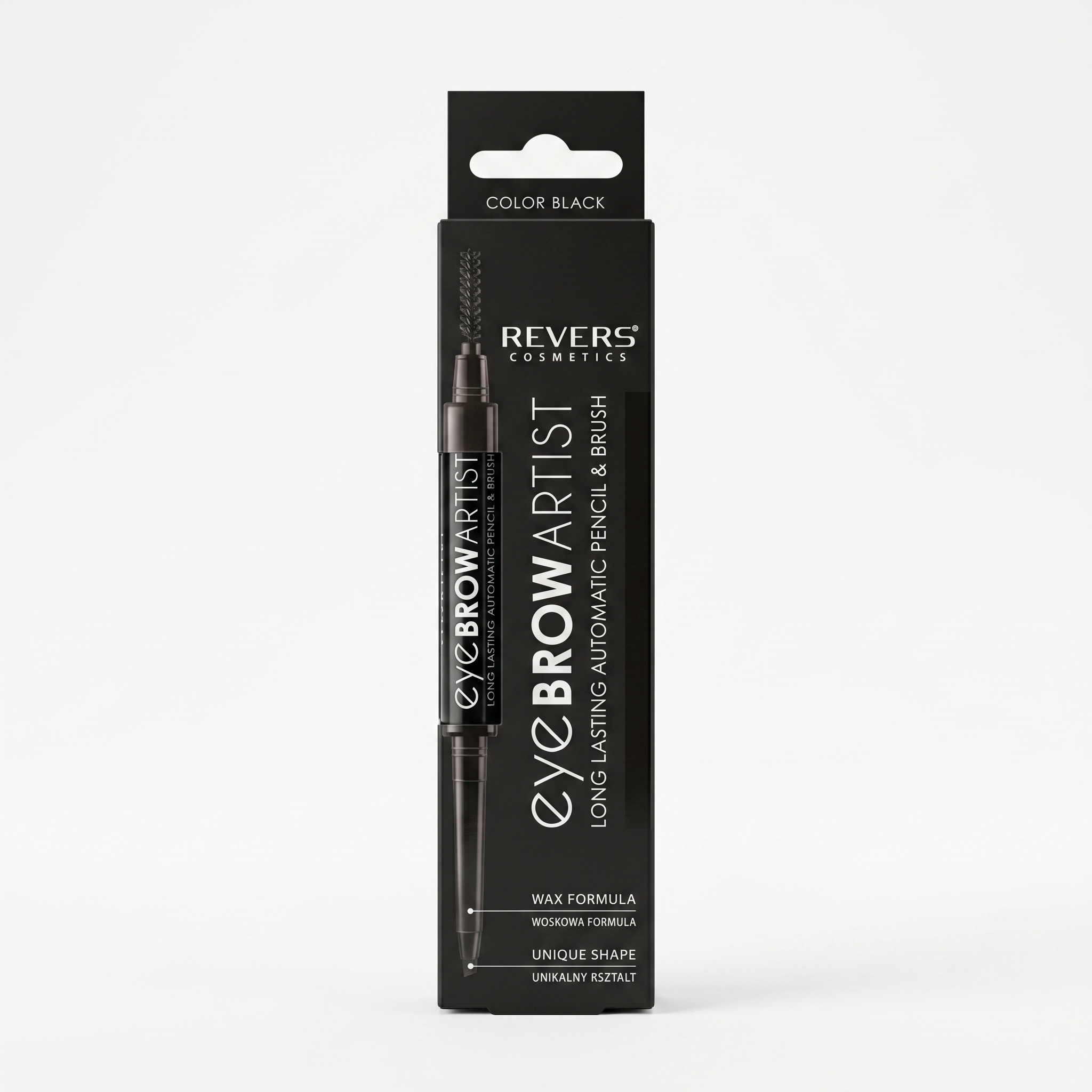 Revers Cosmetics Eyebrow Brush Black