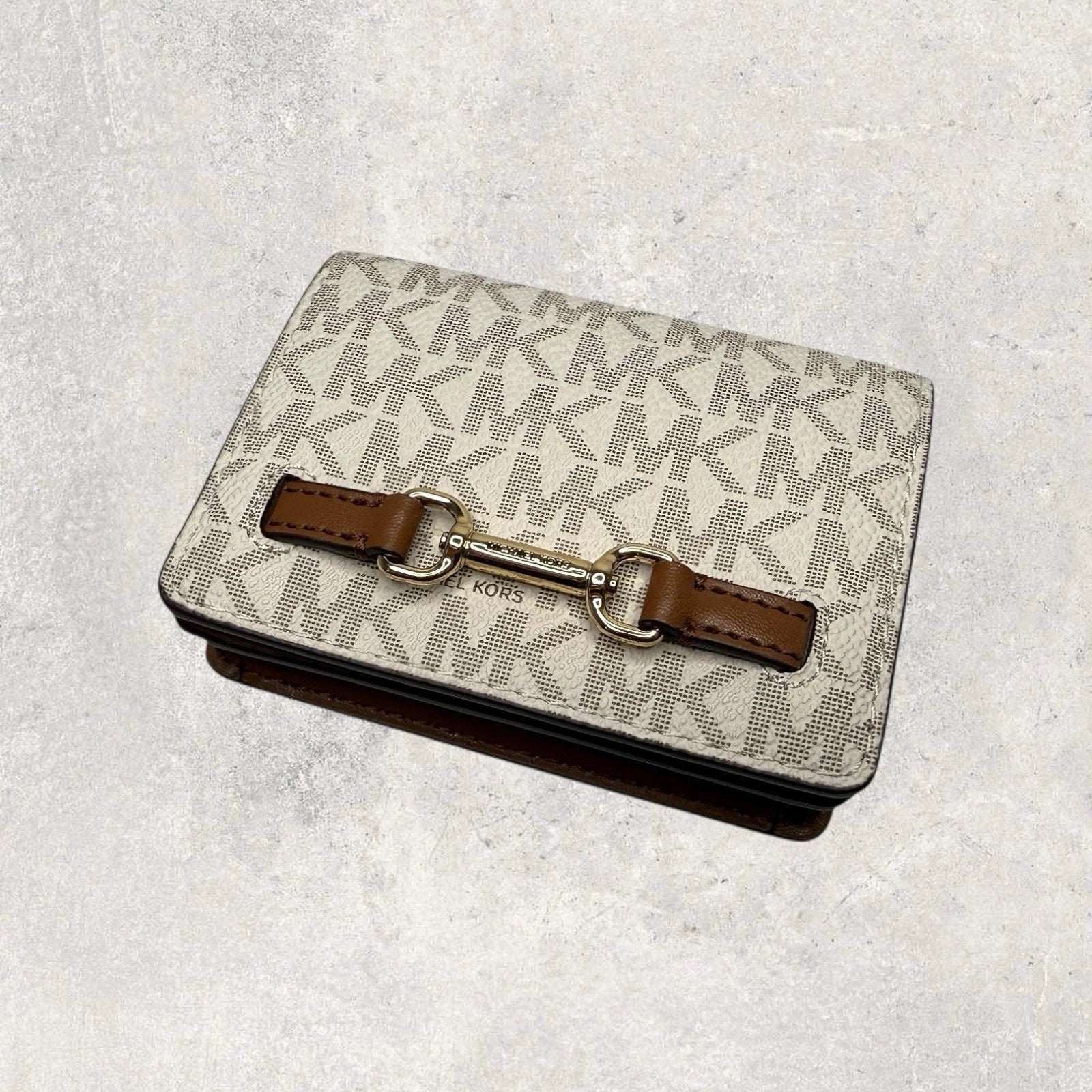 Michael Kors Geldbeutel Carson Vanilla