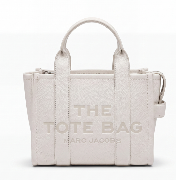 Marc Jacobs The Tote Bag Small Cotton/Silver