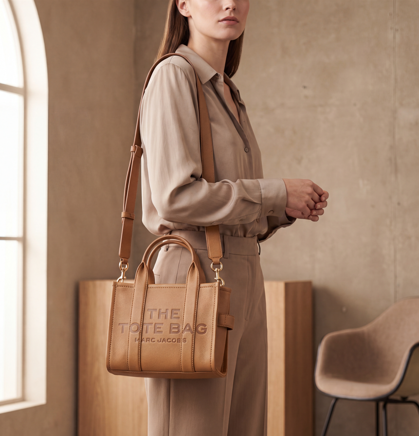 Marc Jacobs The Tote Bag Small 212 Argan Oil