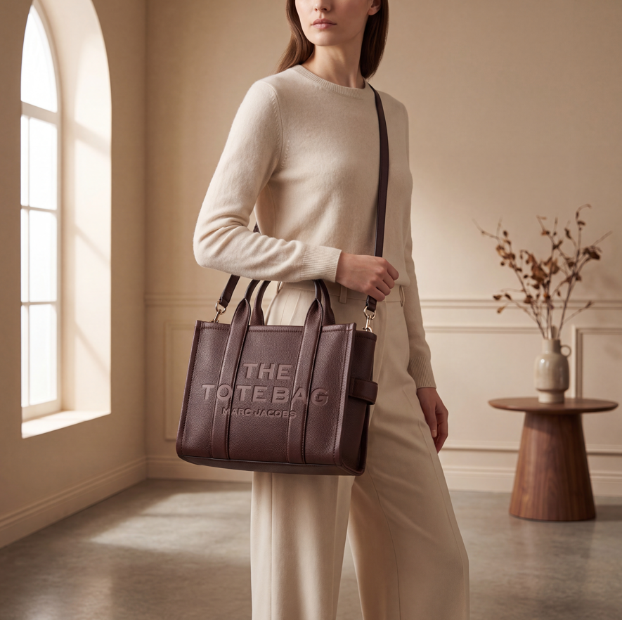 Marc Jacobs The Tote Bag Medium Ganache