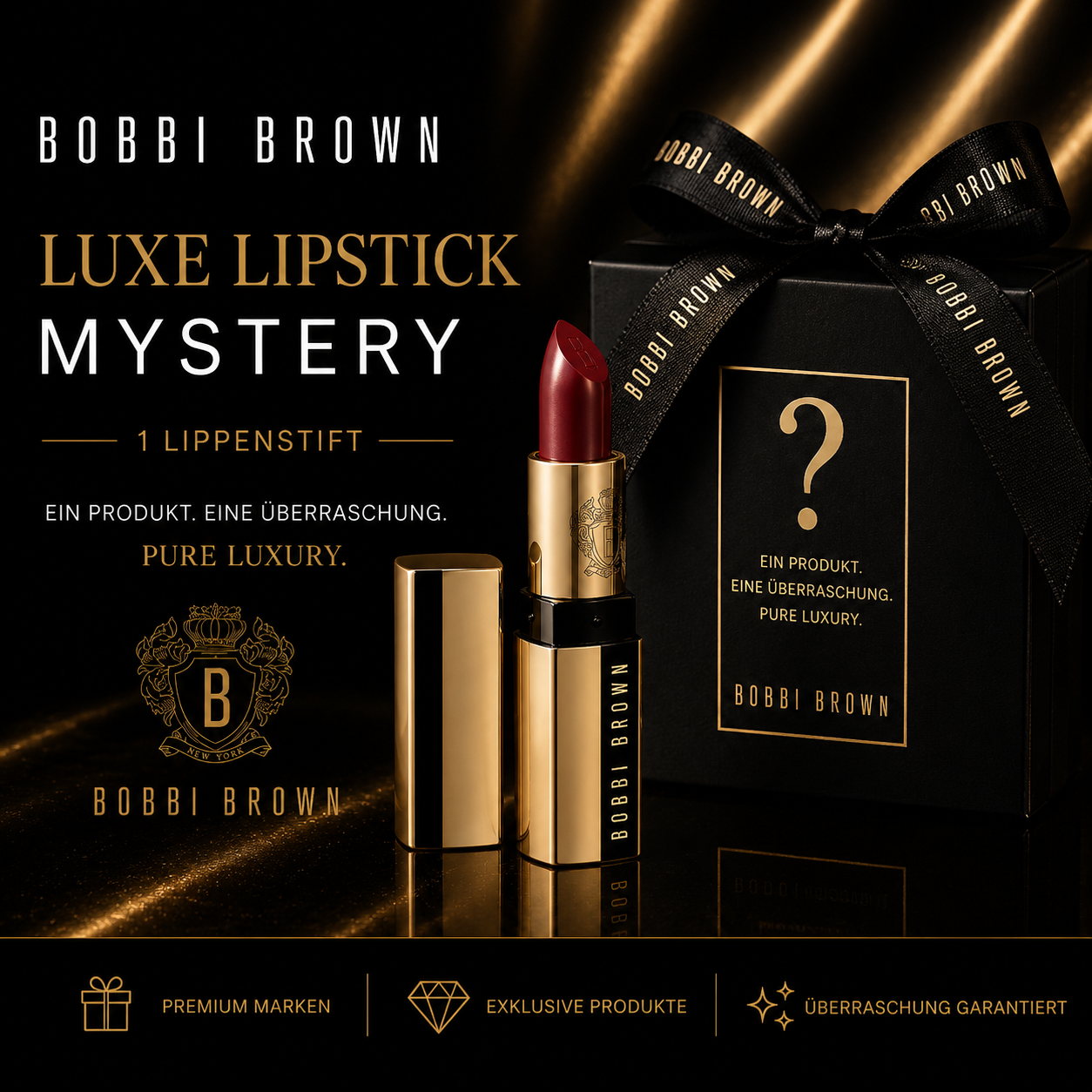 BOBBI BROWN Luxe Lipstick - MYSTERY ohne OVP