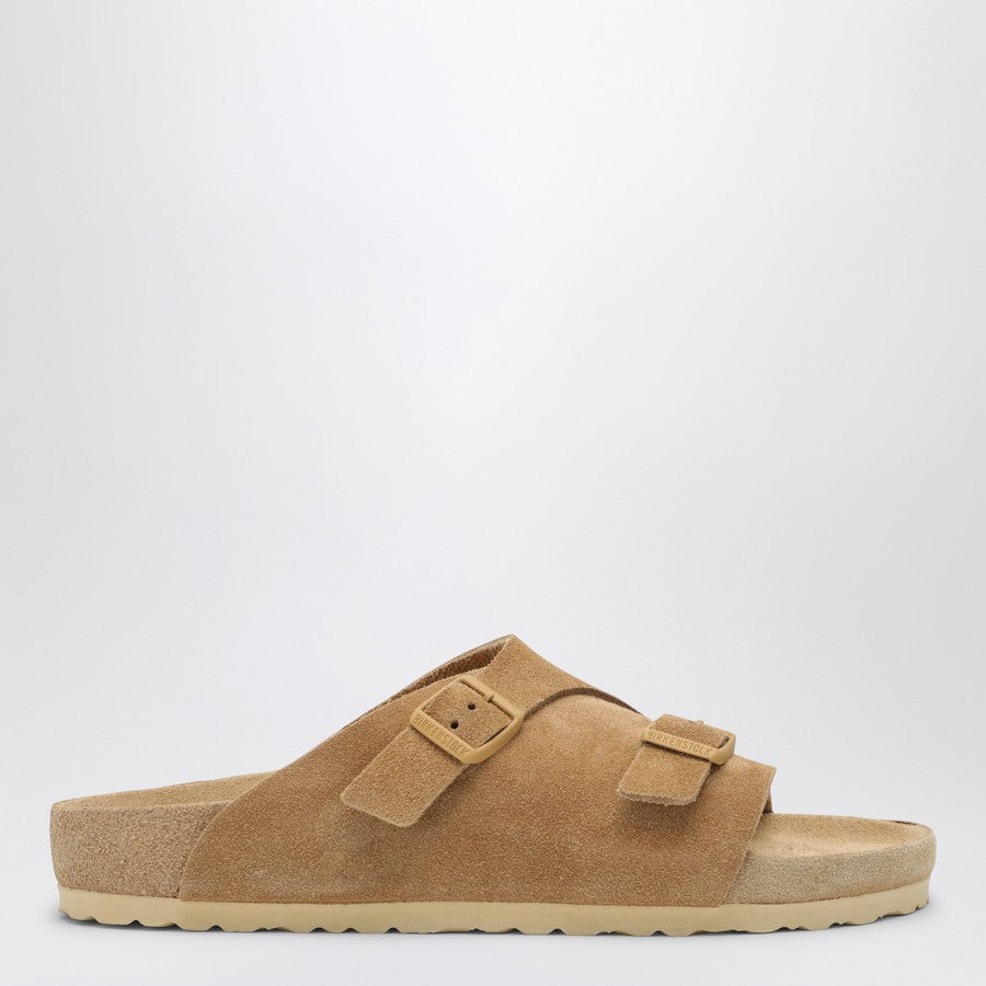 Birkenstock Zürich Suede Leather Latte Cream