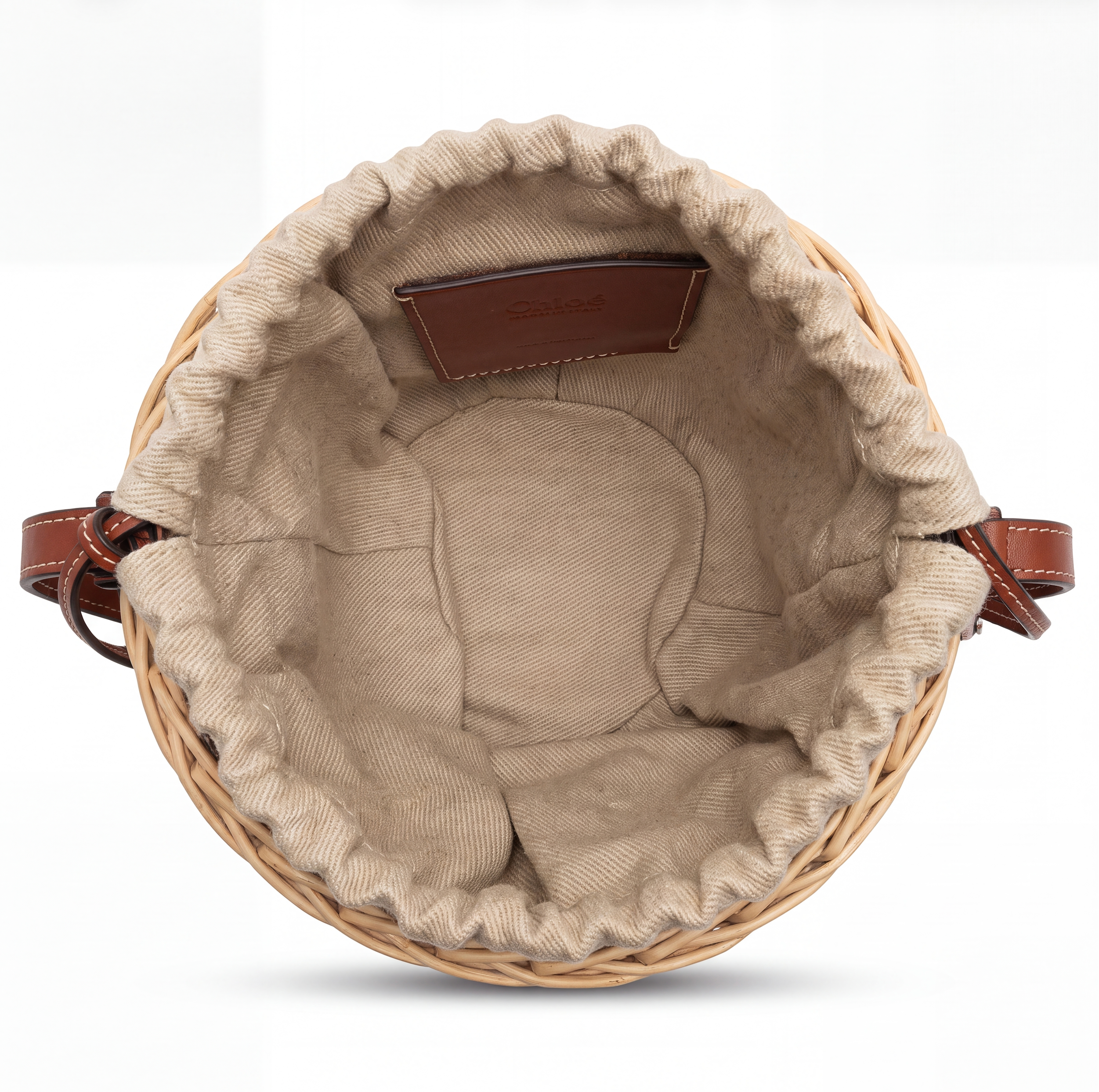 Chloe Small Basket White