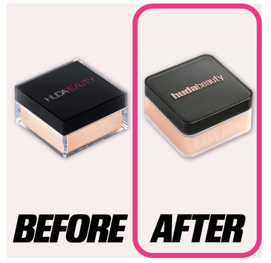 Huda Beauty Easy Bake Loose Baking & Setting Powder - Cherry Blossom Cake 20g