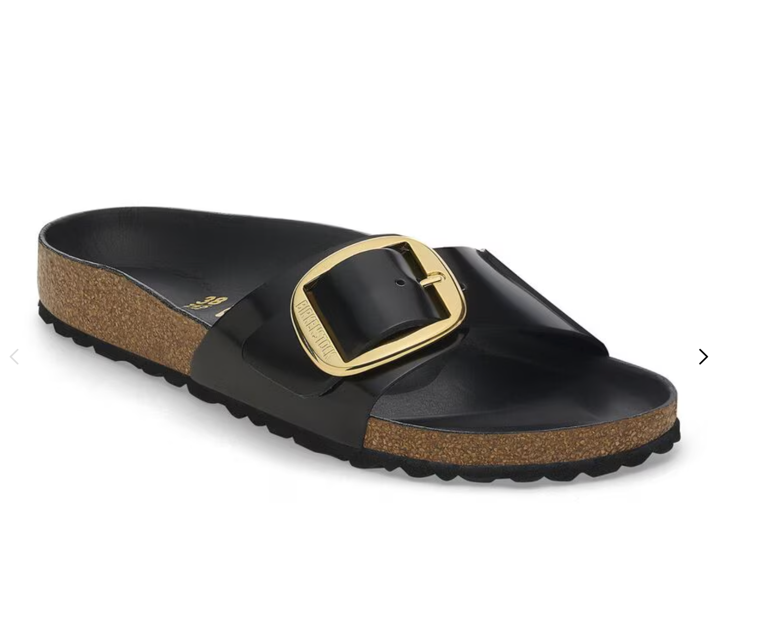 Birkenstock Madrid Big Buckle High Shine Black