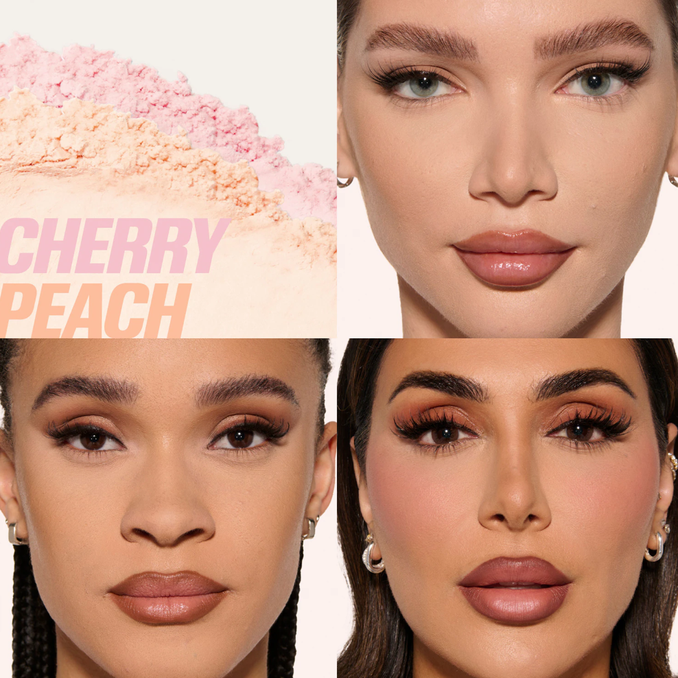 Huda Beauty Easy Bake Duo Cherry Peach