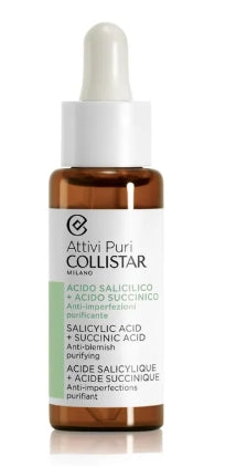 COLLISTAR ATTIVI PURI ACIDO SALICILICO + ACIDO SUCCINICO 30 ML OVP