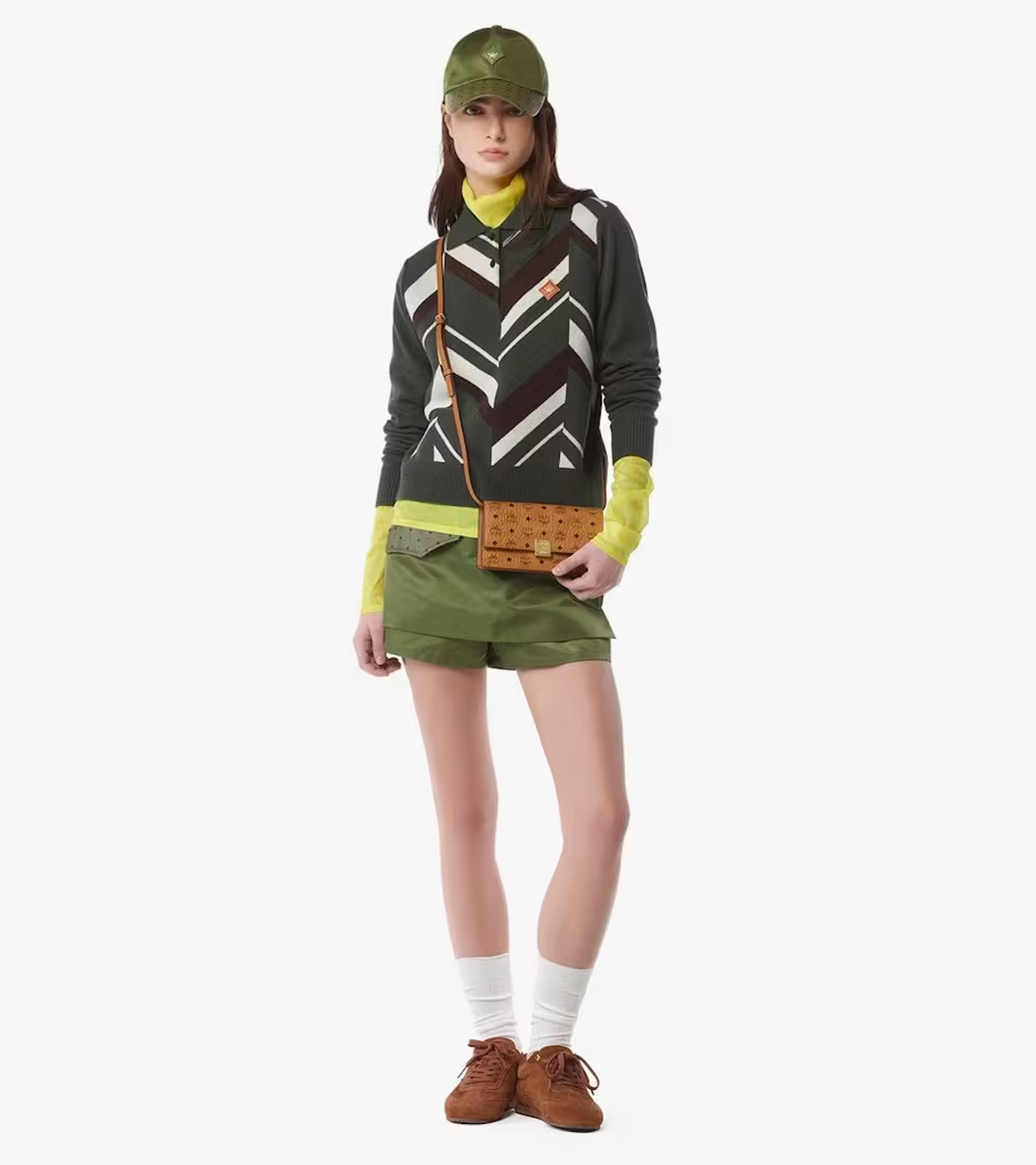 MCM Tracy Aren Cognac