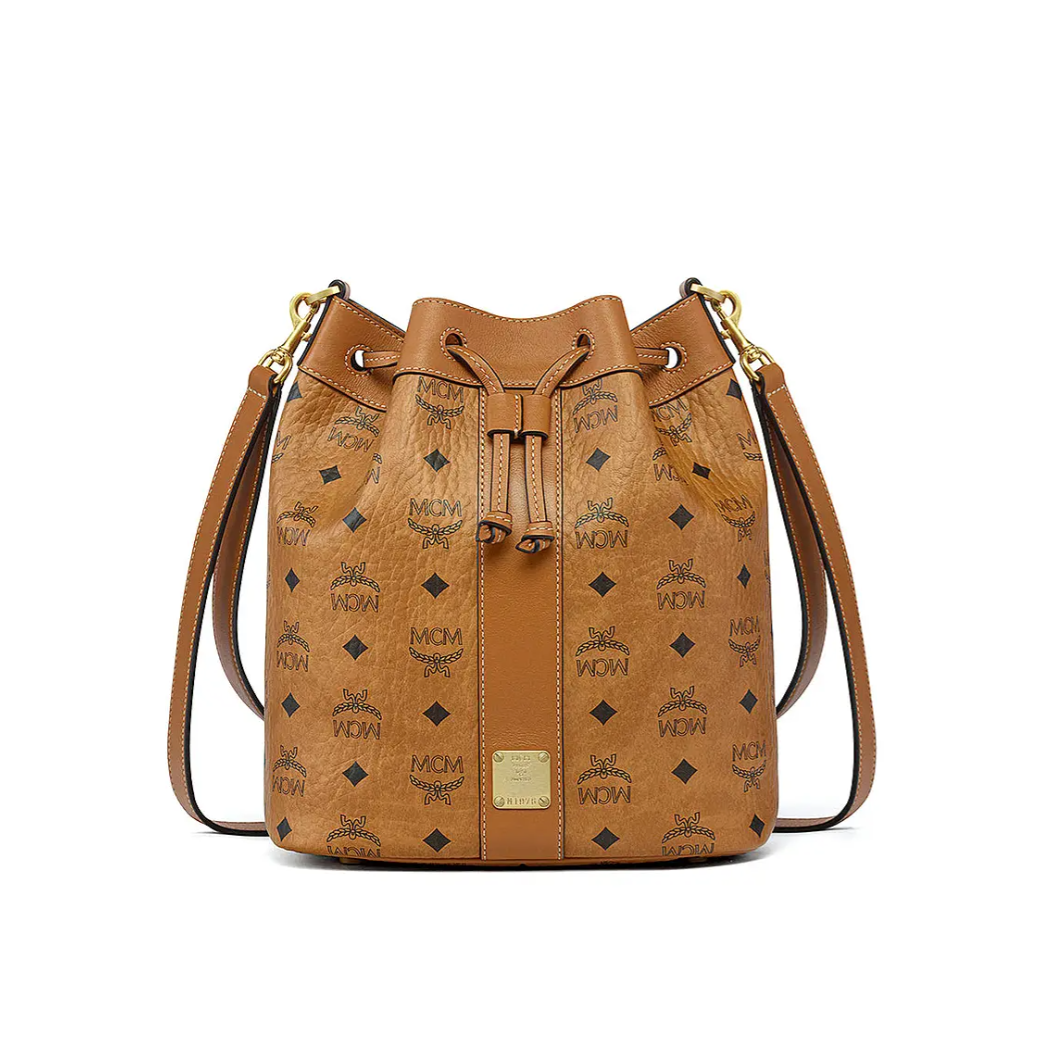 MCM Bucket Bag Cognac Dessau