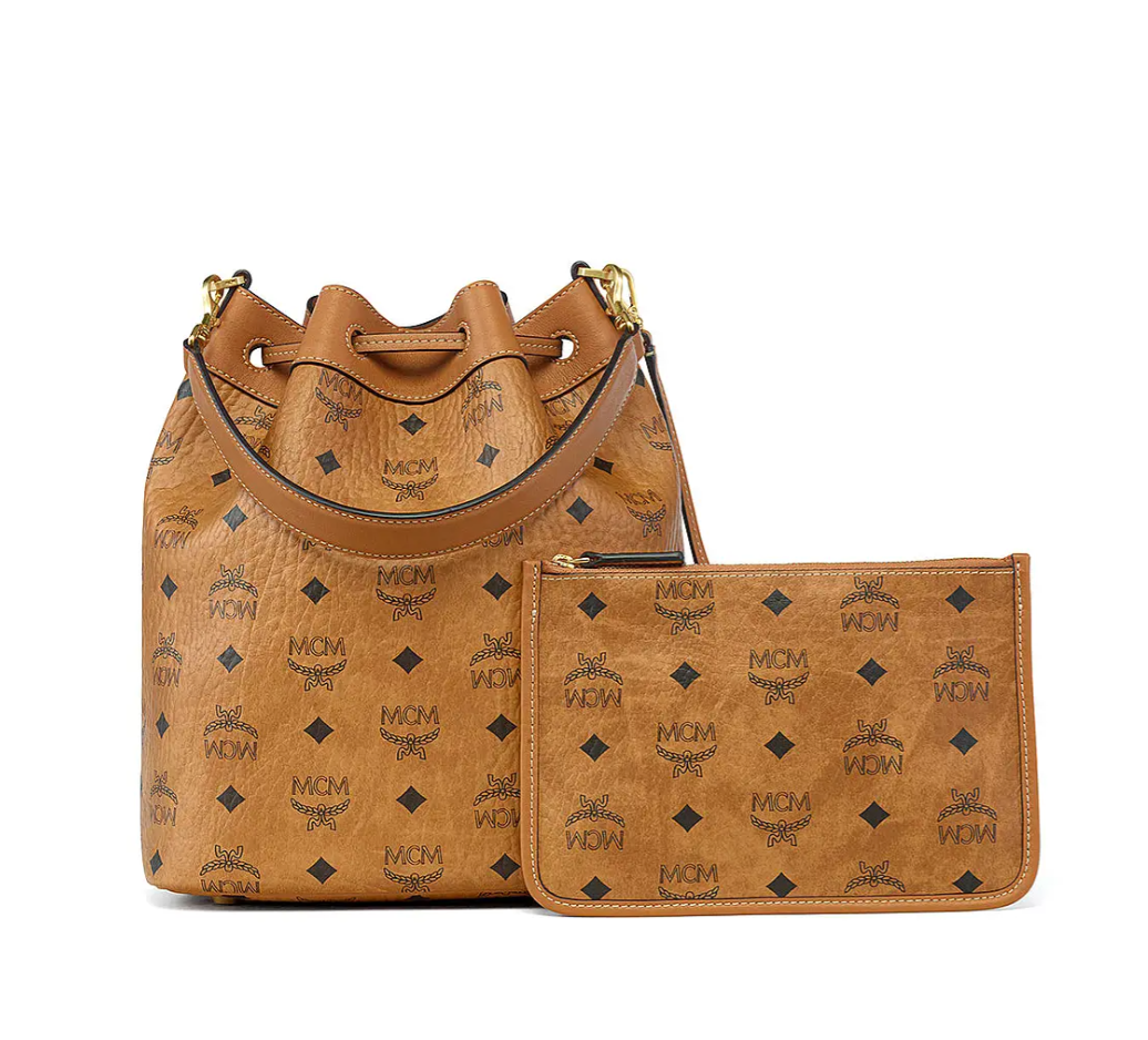 MCM Bucket Bag Cognac Dessau