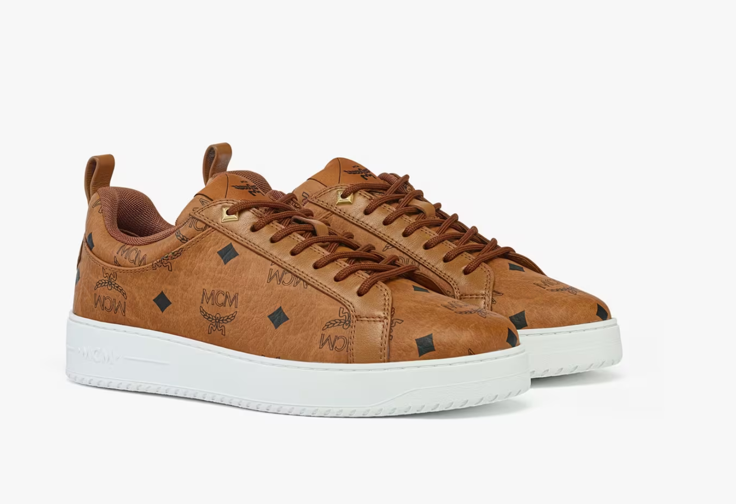 MCM Neo Terrain Sneakers Cognac Gr. 41