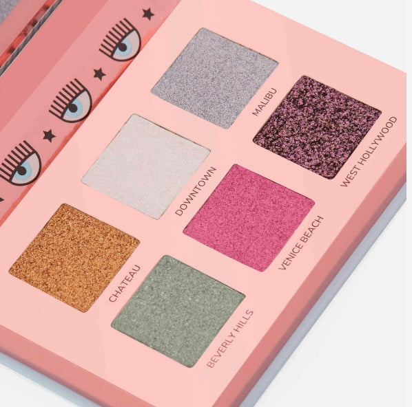 CHIARA FERRAGNI EYESHADOW PALETTE - LOS ANGELES