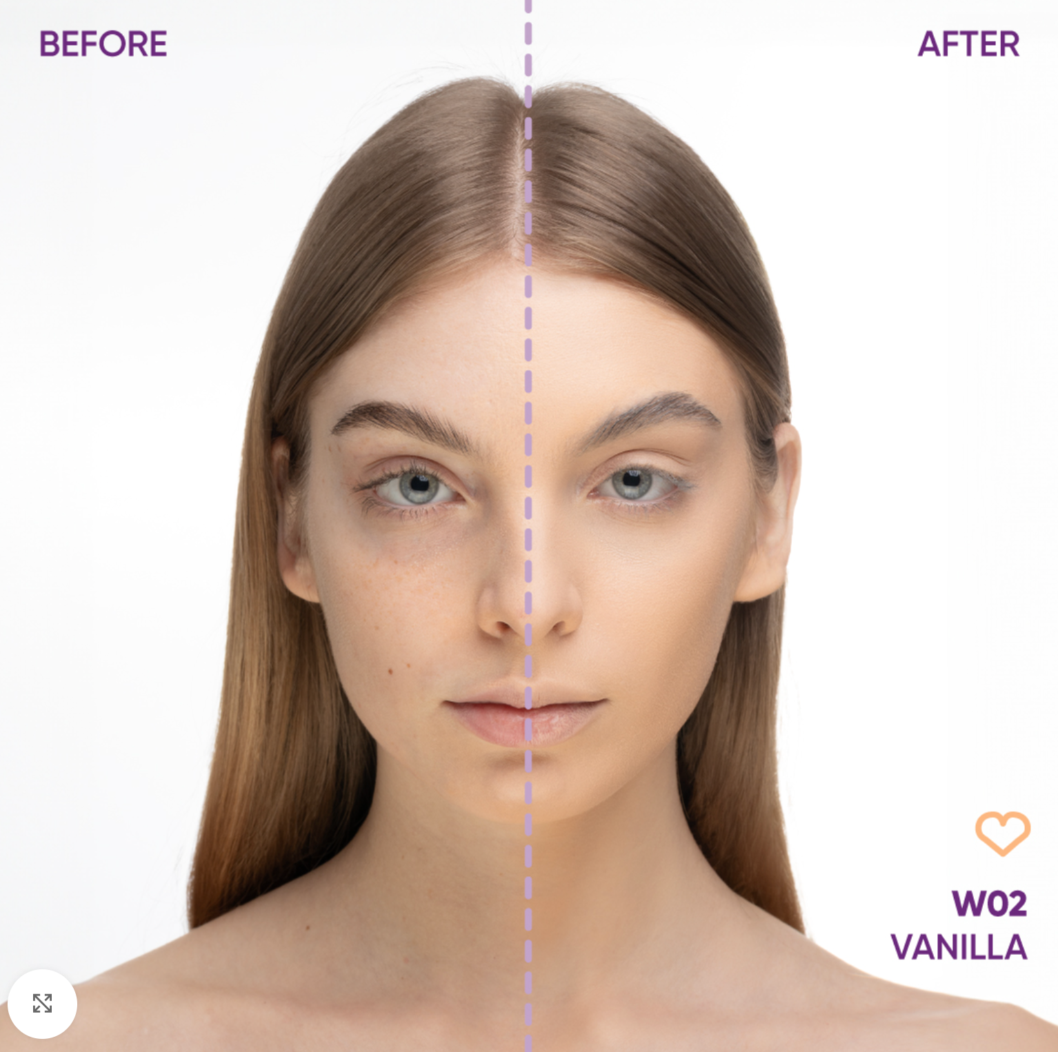 Nejha Beauty Matt of Course - Matt Foundation - W02 Vanilla