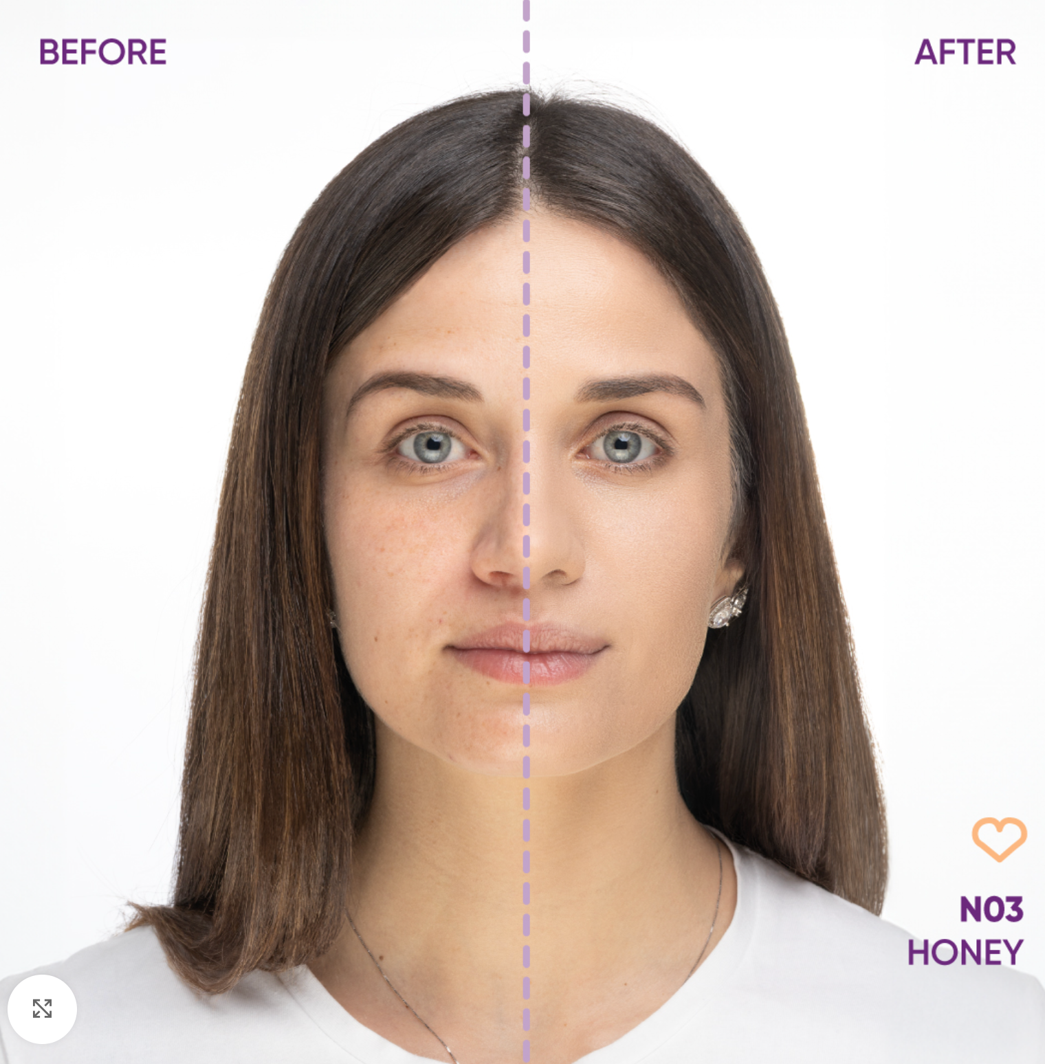 Nejha Beauty Matt of Course - Matt Foundation - N03 Honey