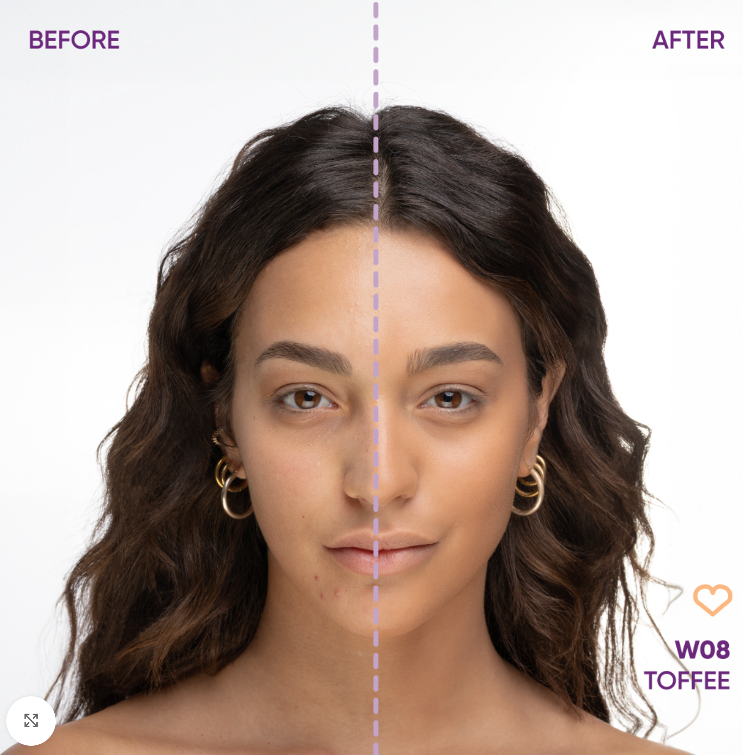 Nejha Beauty Matt of Course - Matt Foundation - W08 Toffee